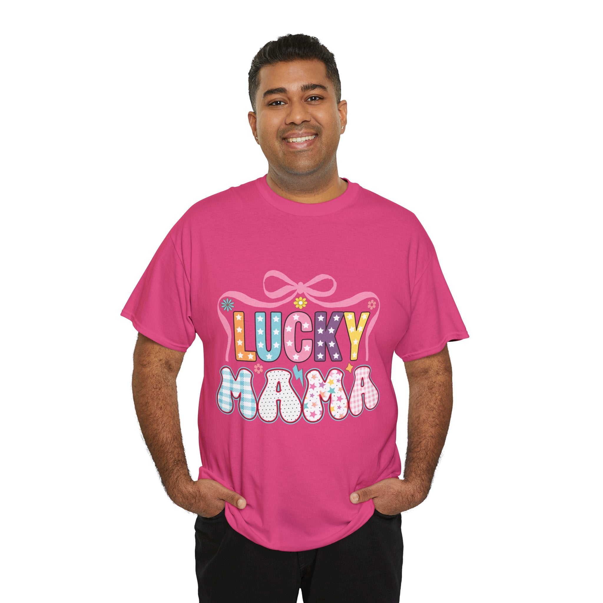 Lucky Mama Unisex Cotton Tee
