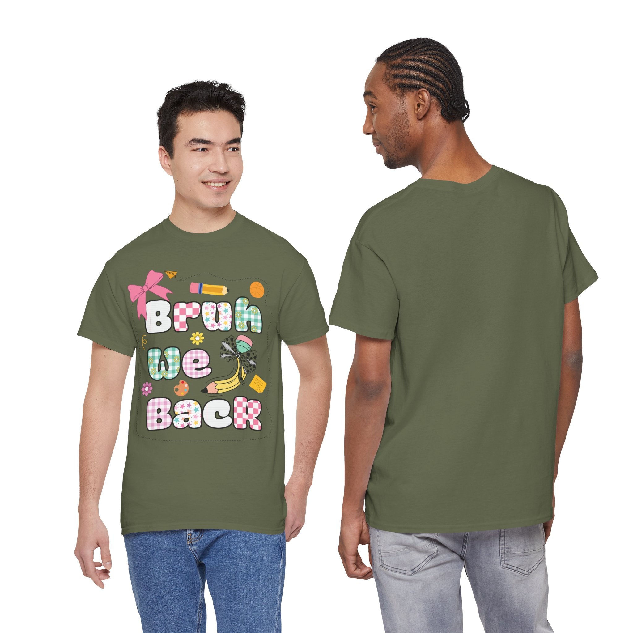 Bruh We Back Cotton Tee