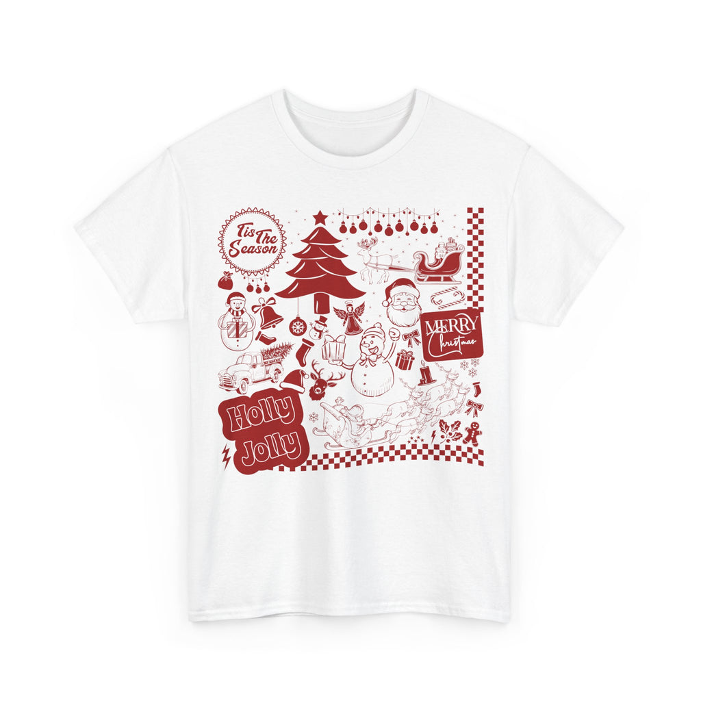 Christmas Festive Unisex Cotton T-shirt