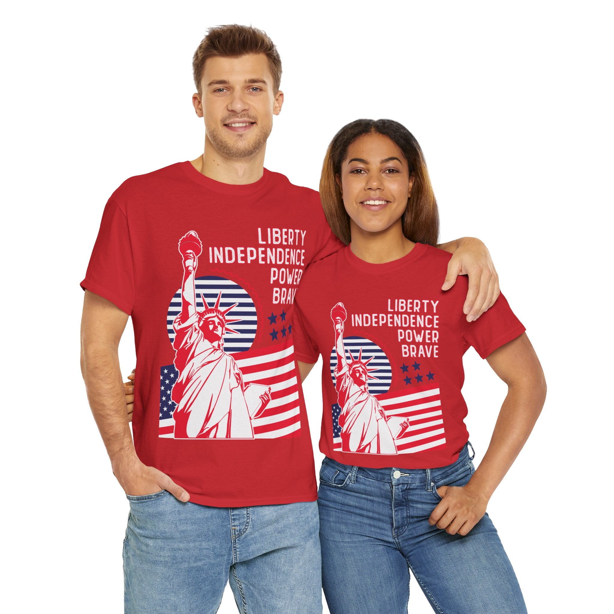 American Independence Day Unisex Cotton Tee