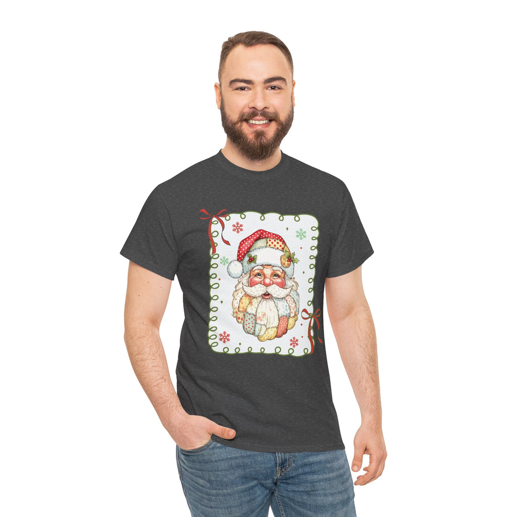 Santa Vintage Unisex Cotton Tee