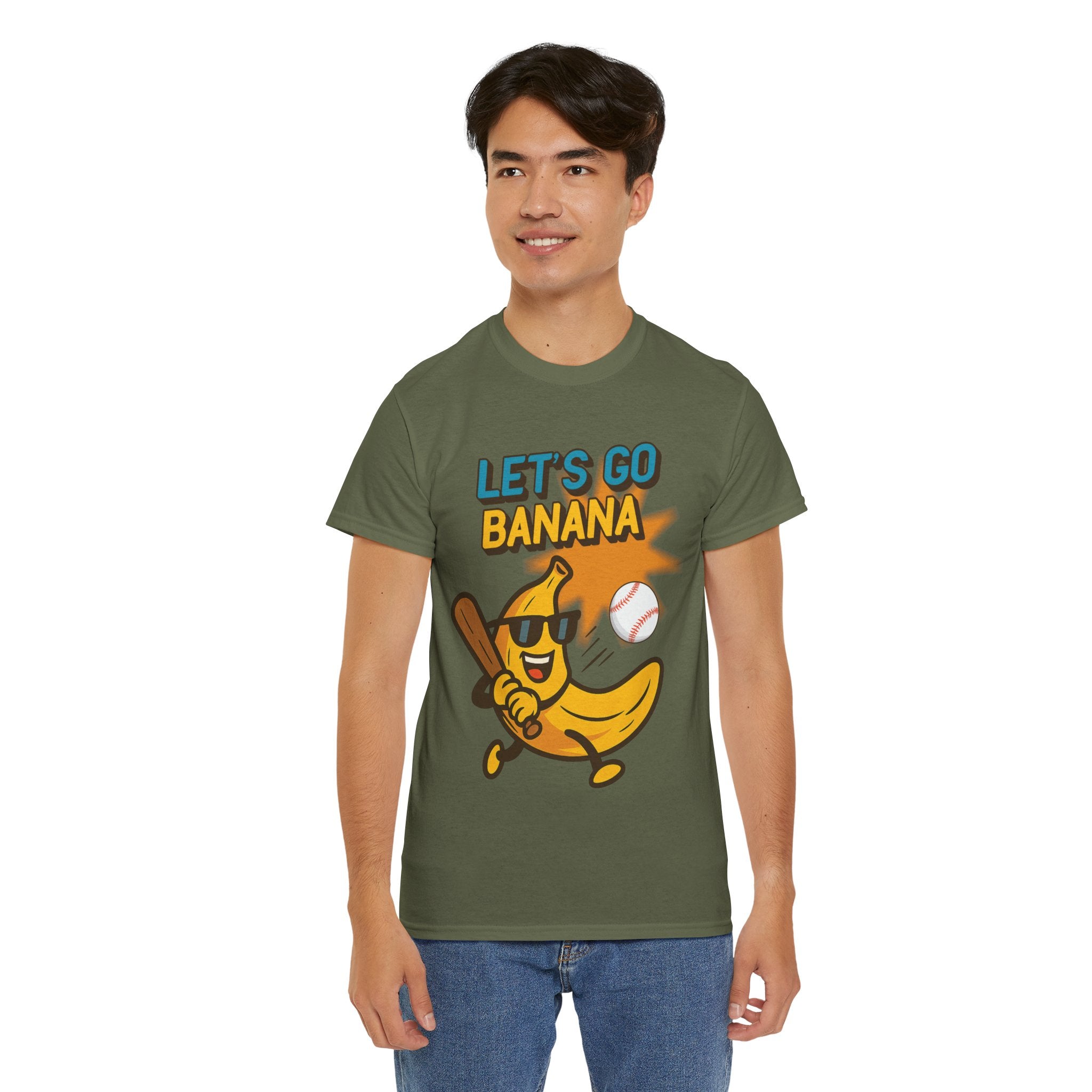 Baseball Banana Unisex Tee