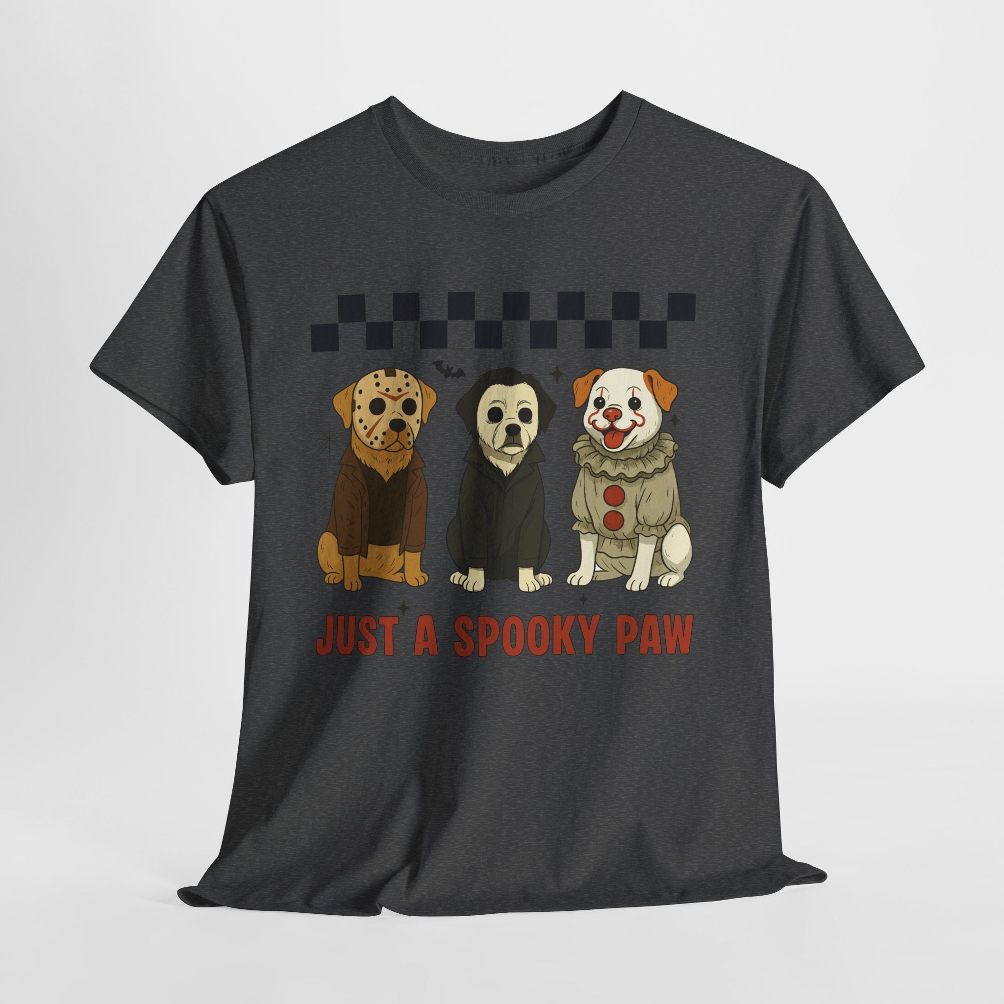 Halloween "Just A Spooky Paw" Unisex Cotton Tee