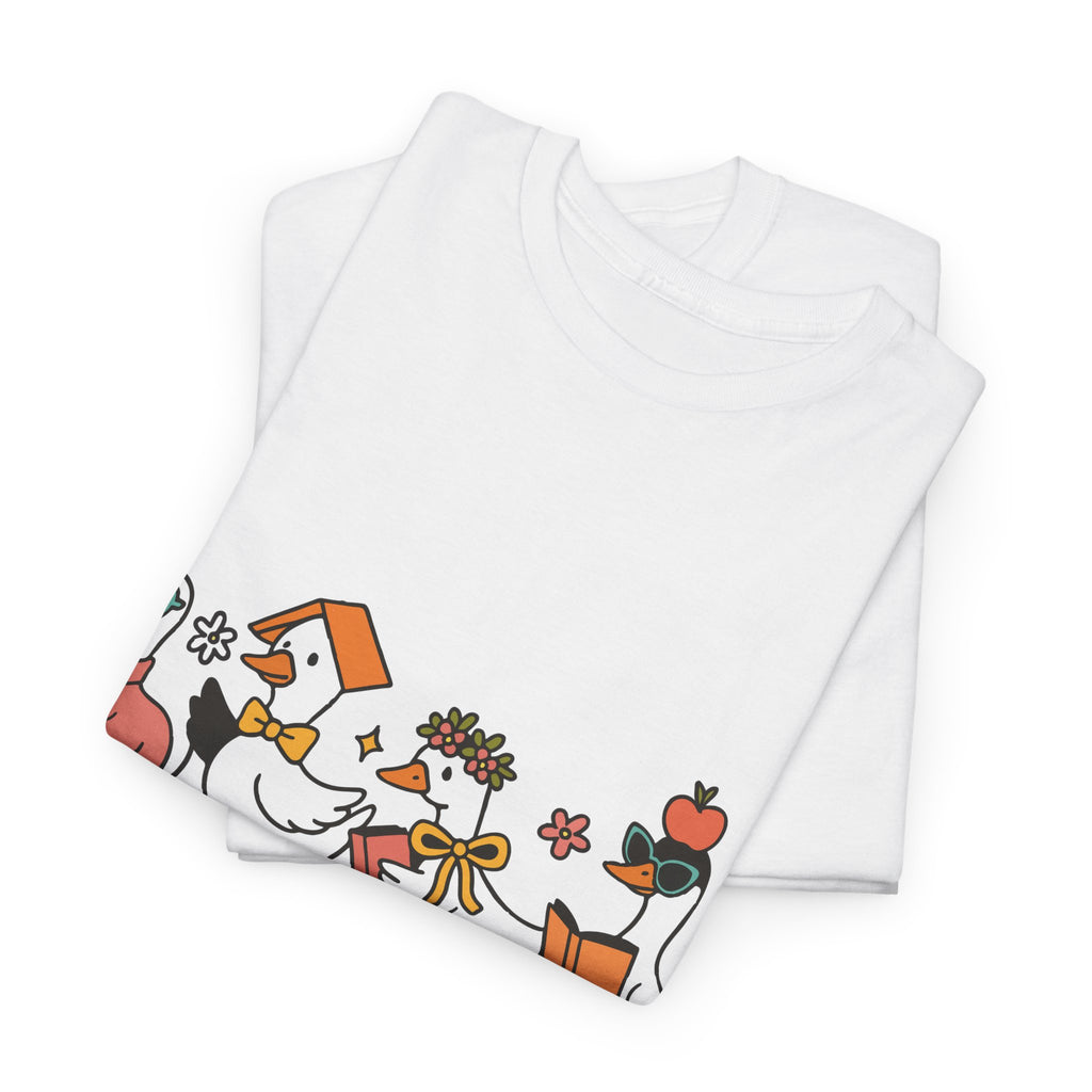 "Just A Preschool Goose" Unisex Cotton Tee