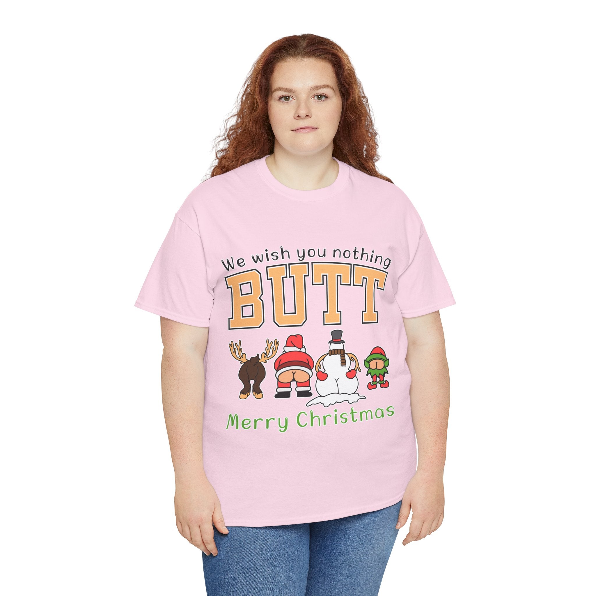Christmas Butts Unisex Cotton Tee