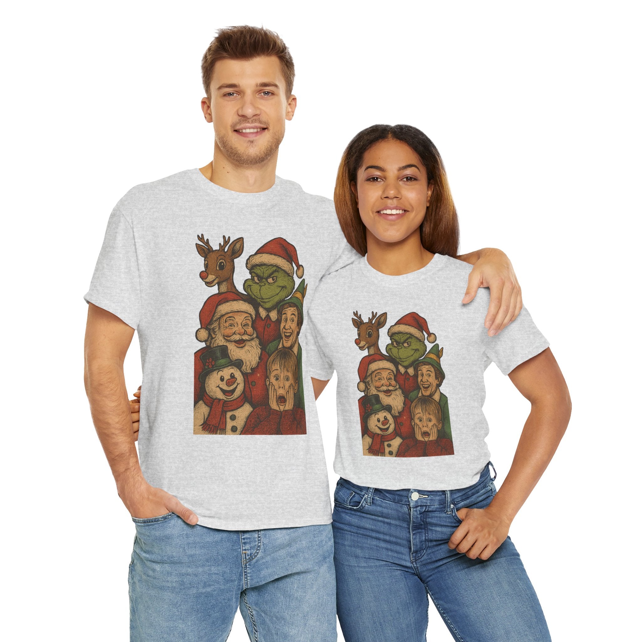 Christmas Icon Vintage Unisex Cotton Tee