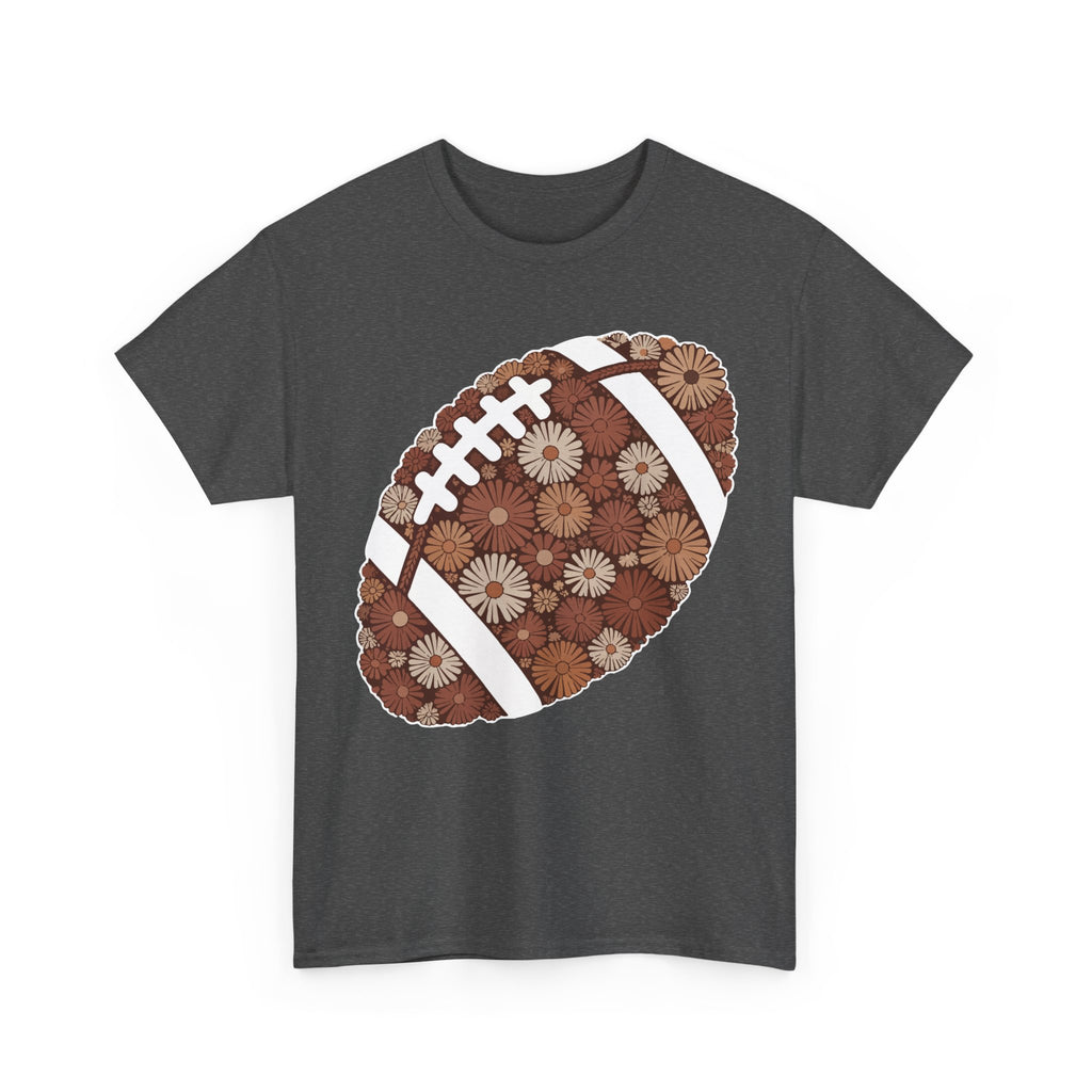 Game Day Touch Down Football Tee — Helmets, Flags & Cheer Icons Unisex Cotton Tee