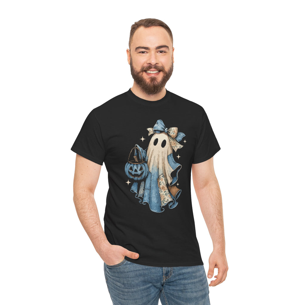 Ghost Halloween Unisex Cotton Tee