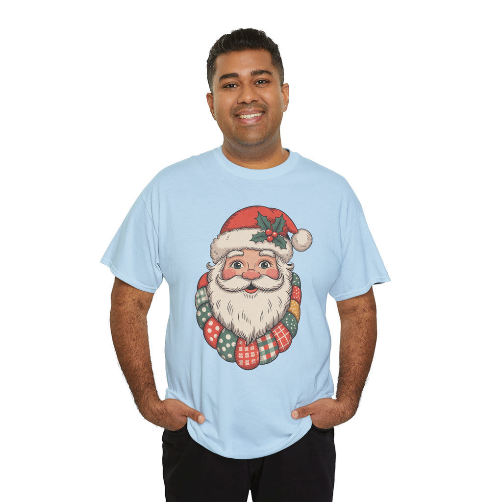 Vintage Santa Unisex Cotton Tee
