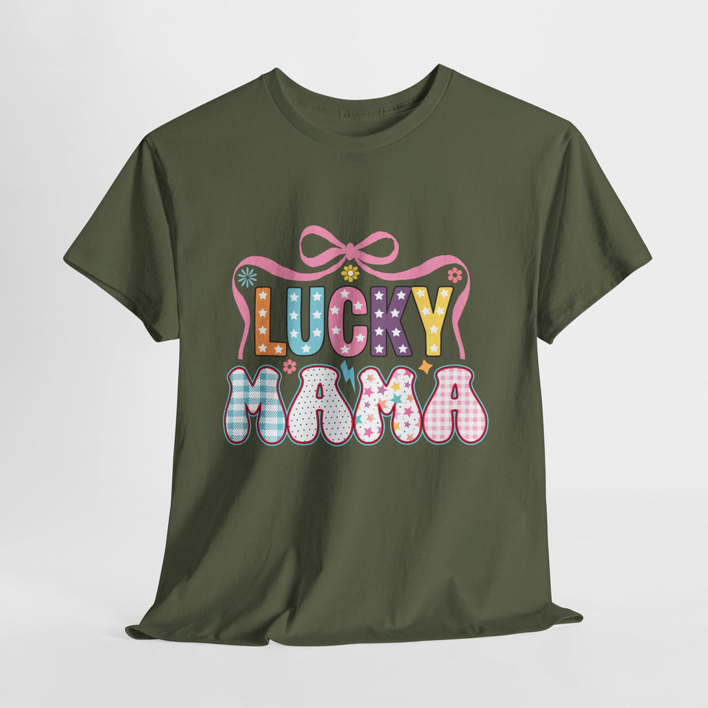 Lucky Mama Unisex Cotton Tee