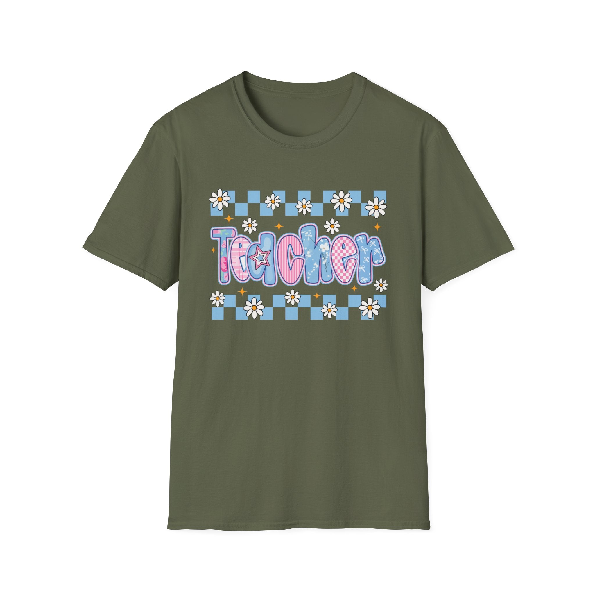 Teacher Vibes Unisex Softstyle T-Shirt