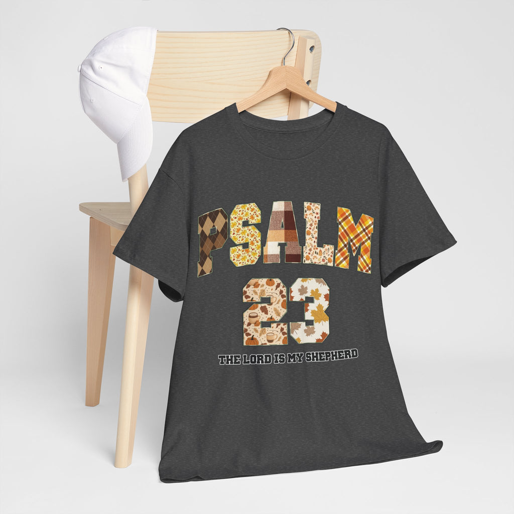 Psalm 23 Patchwork Unisex Cotton Tee