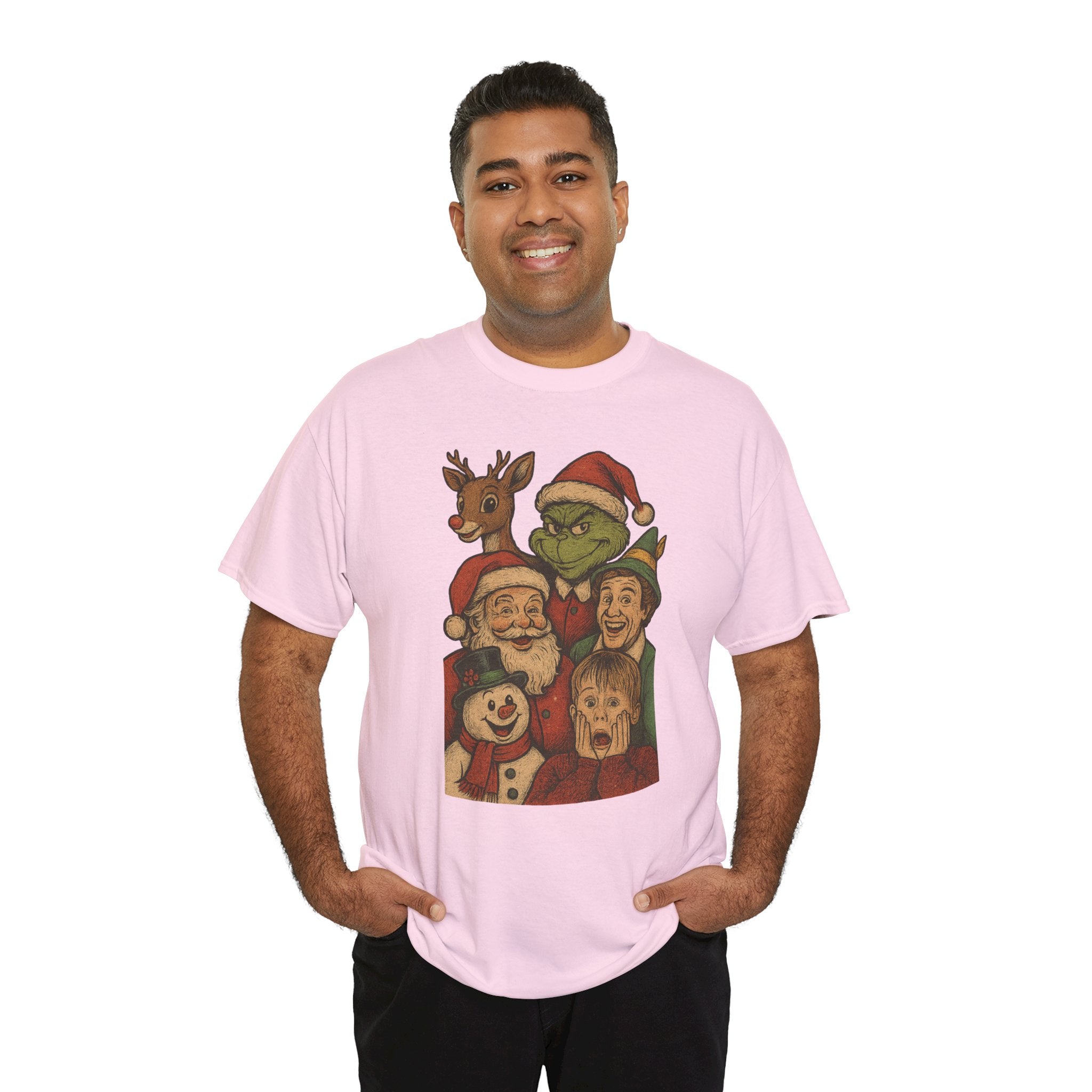 Christmas Icon Vintage Unisex Cotton Tee
