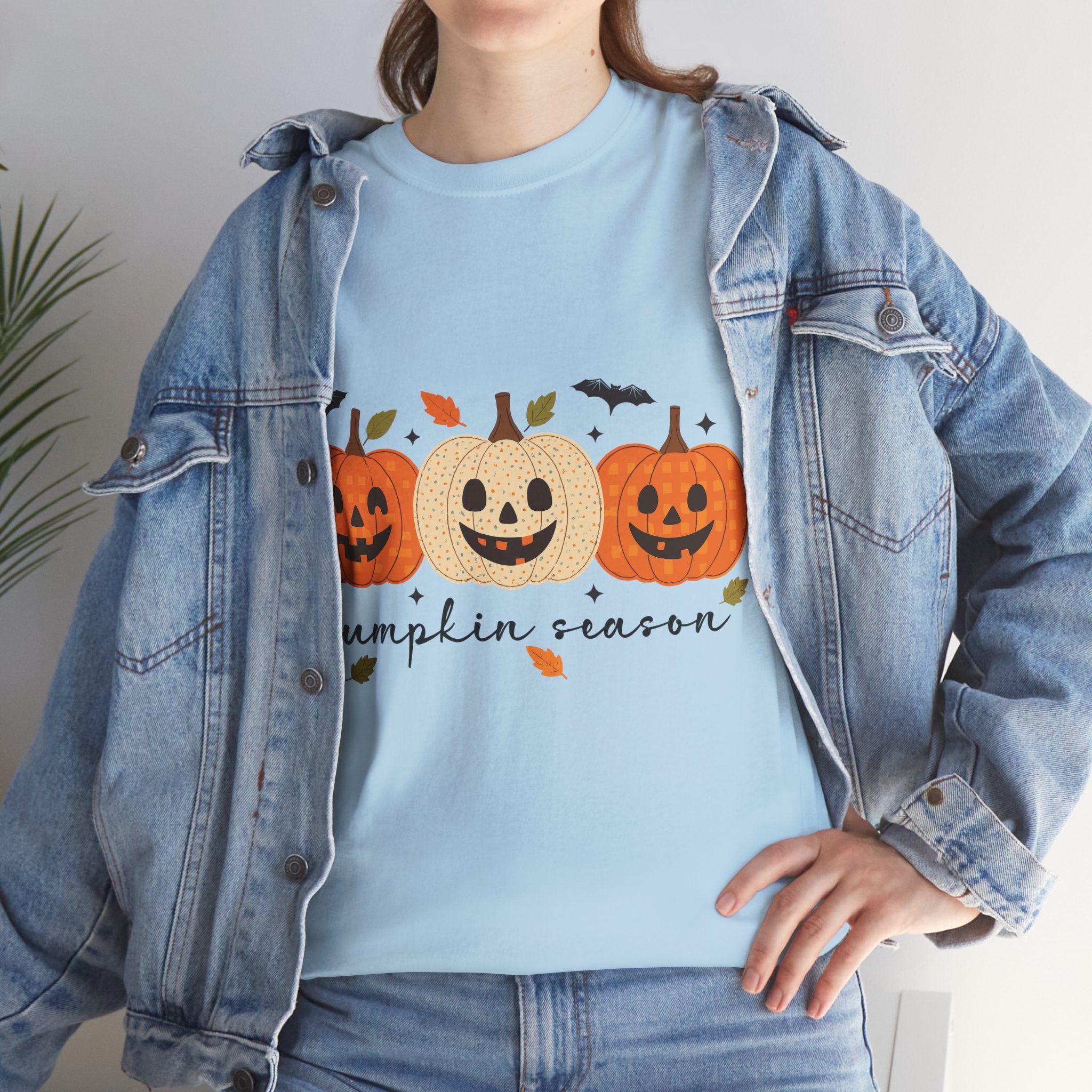 Pumpkin Season Unisex Cotton Tee