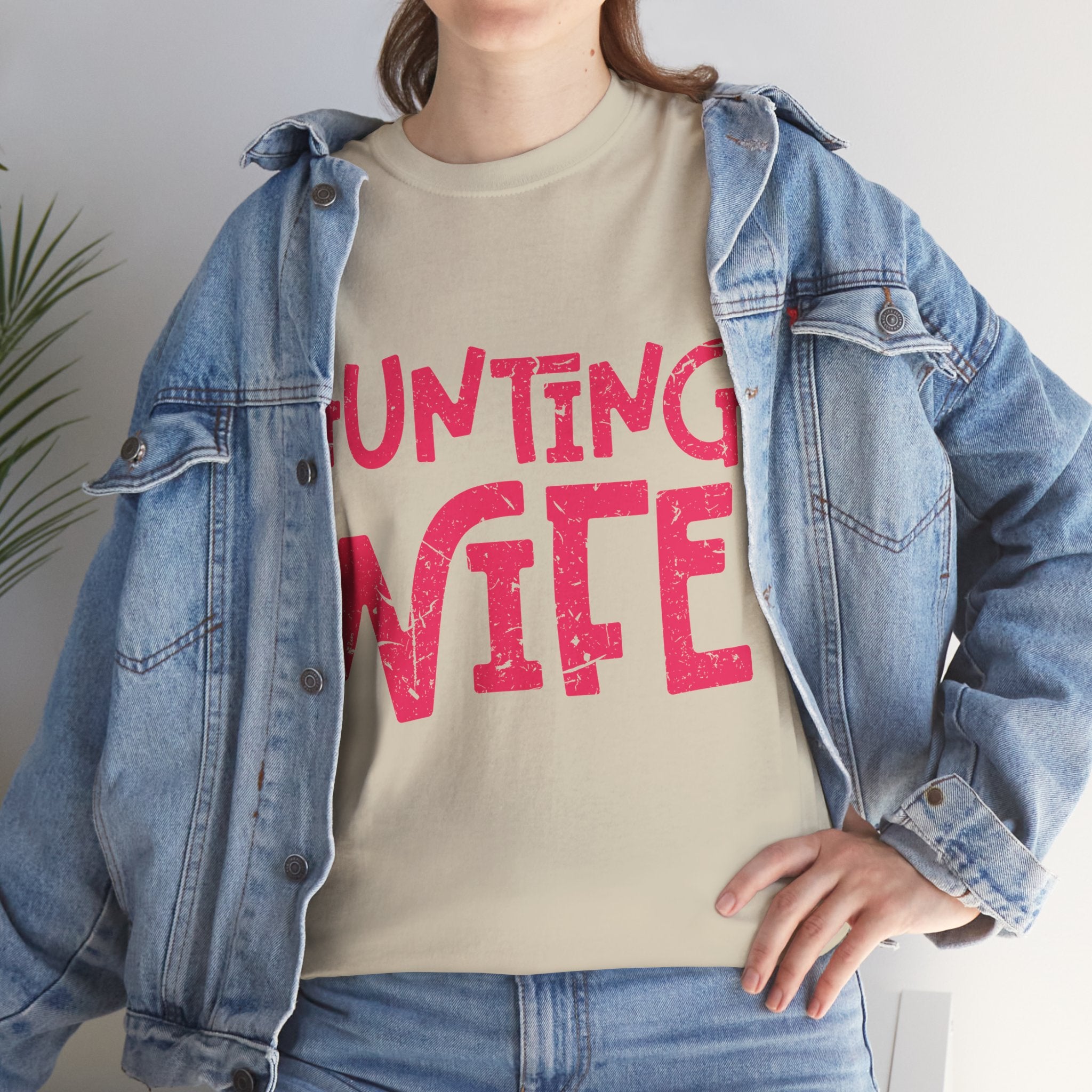 Hunting Season Vintage Badge T-Shirt — Rugged Orange Hunting Unisex Cotton Tee