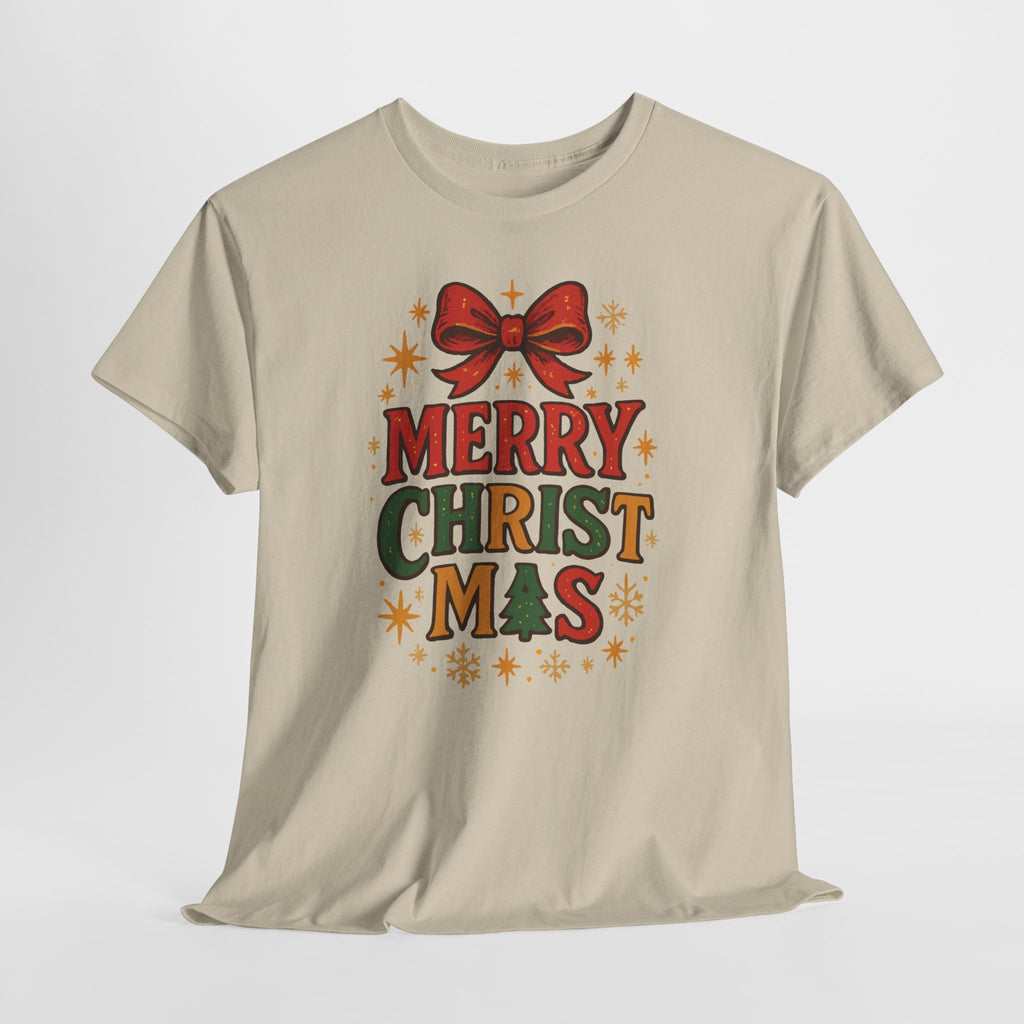 Merry Christmas Unisex Cotton Tee