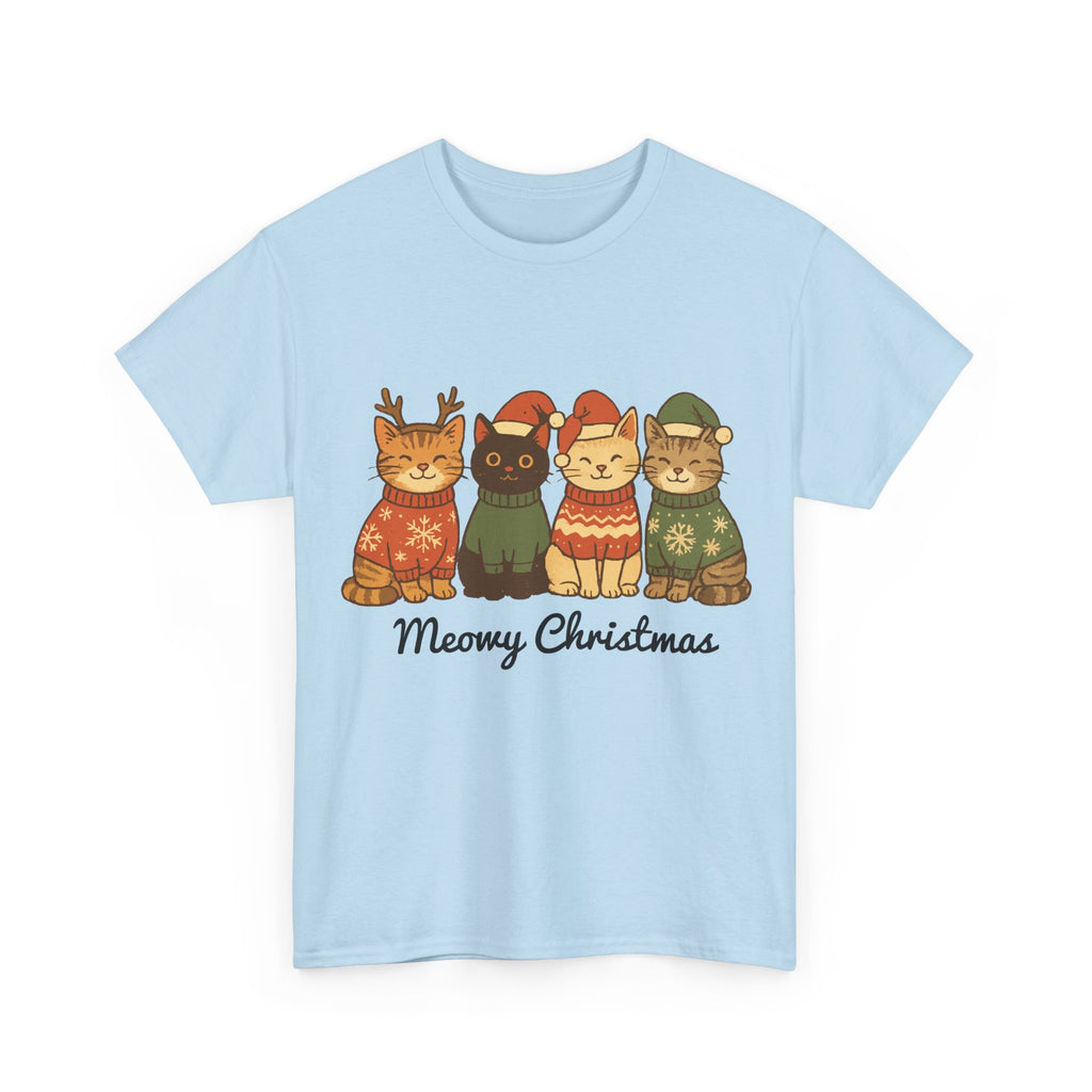 Christmas Cats Unisex Cotton Tee