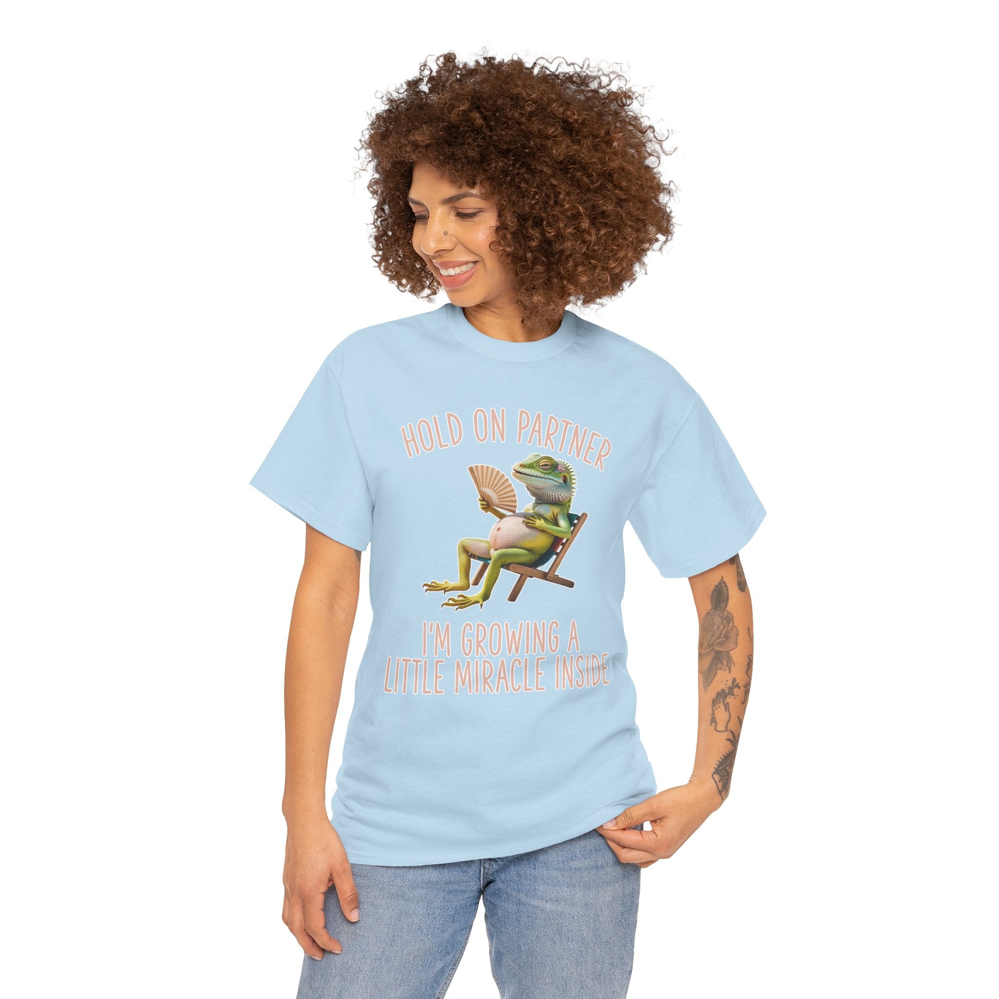 Pregnant Cotton T-Shirt