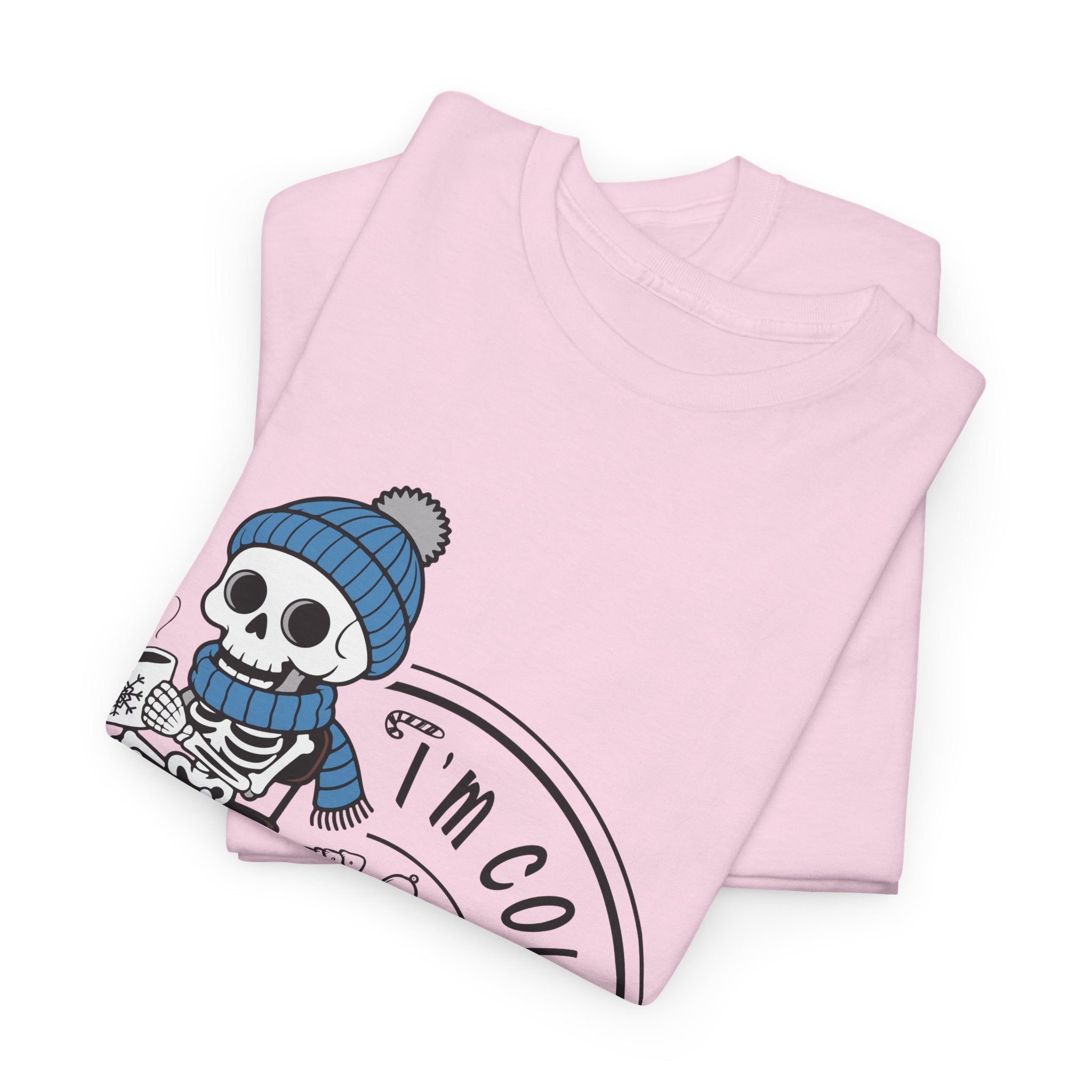 Cozy Skeleton Unisex Cotton Tee
