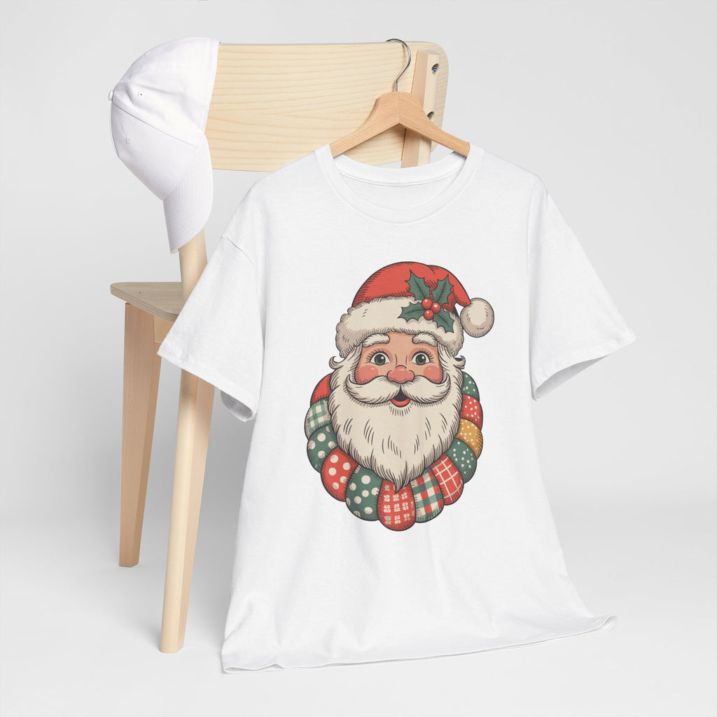 Vintage Santa Unisex Cotton Tee