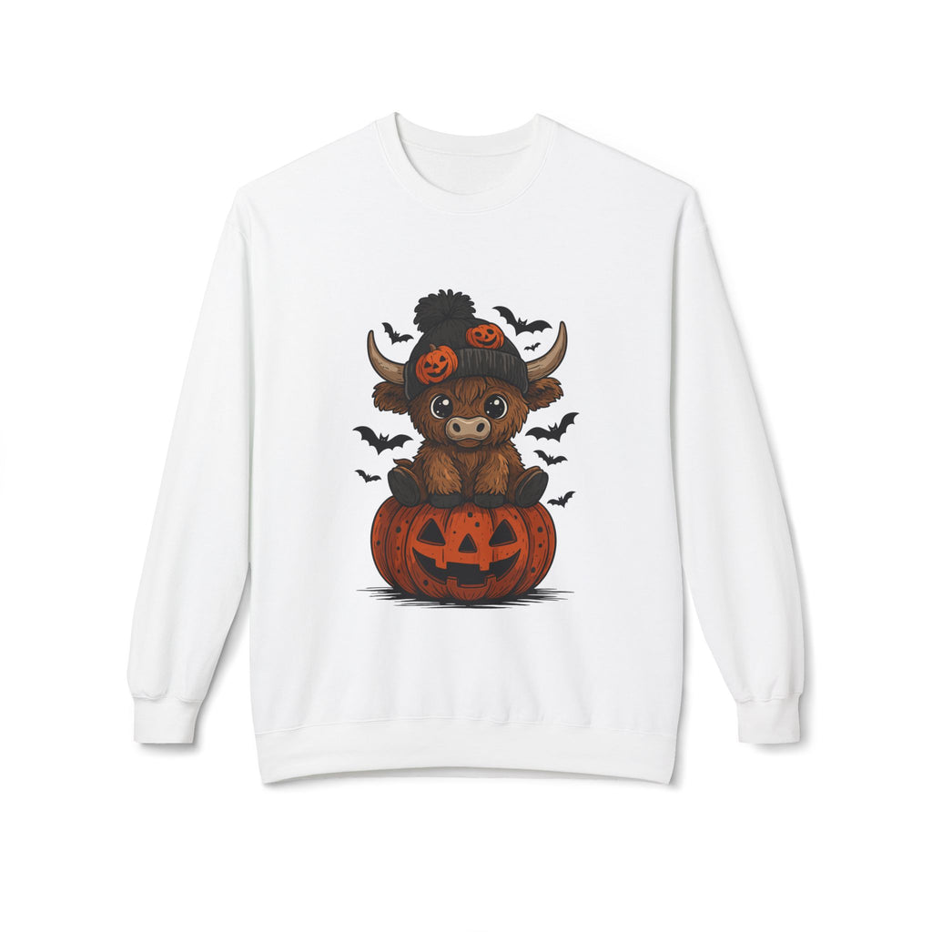 Halloween Bear Unisex Fleece Sweatshirt