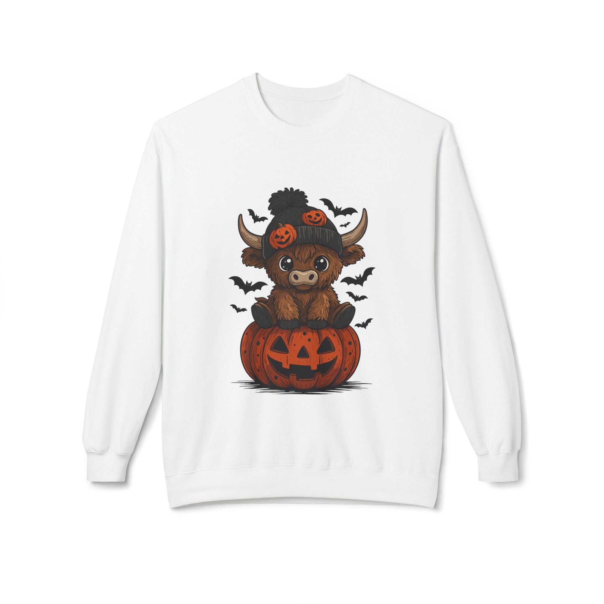Halloween Bear Unisex Fleece Sweatshirt