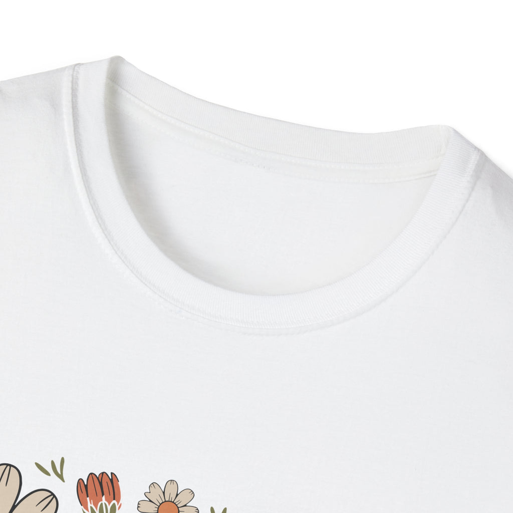 Spooky Floral Pumpkin T-Shirt