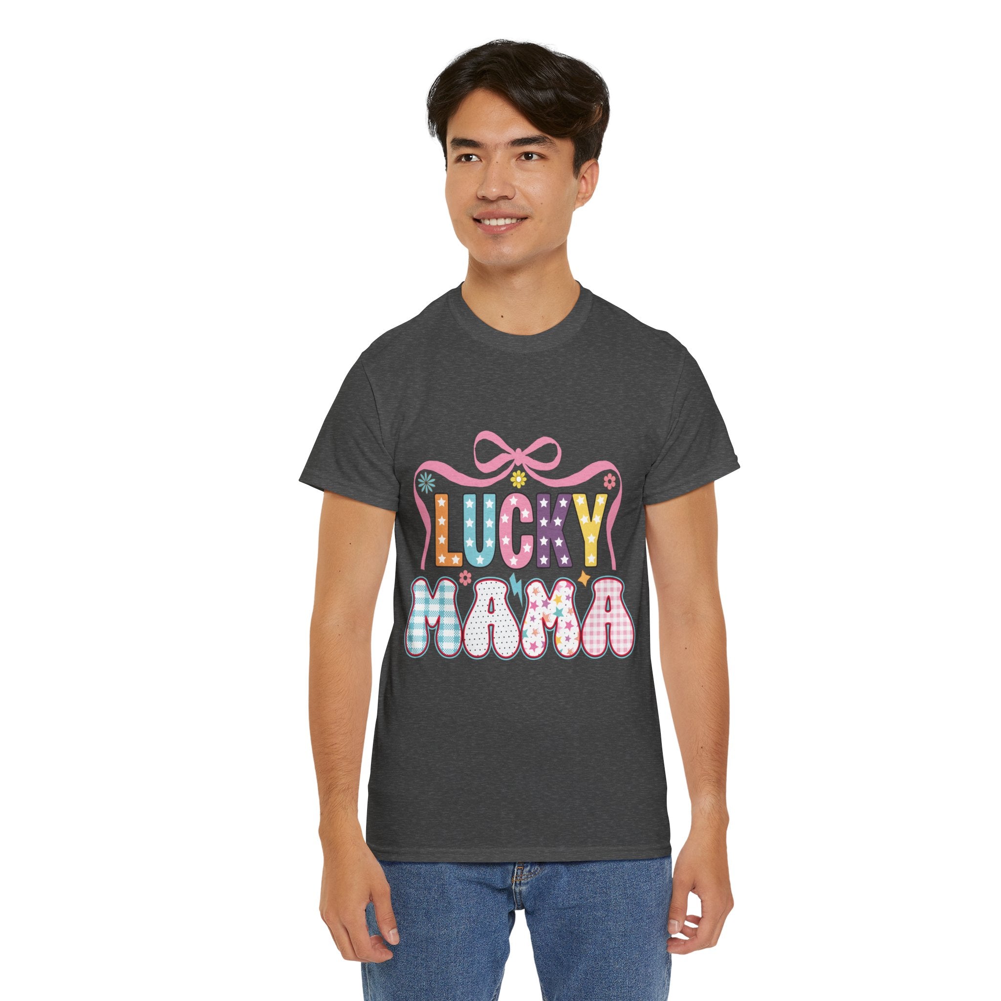 Lucky Mama Unisex Cotton Tee