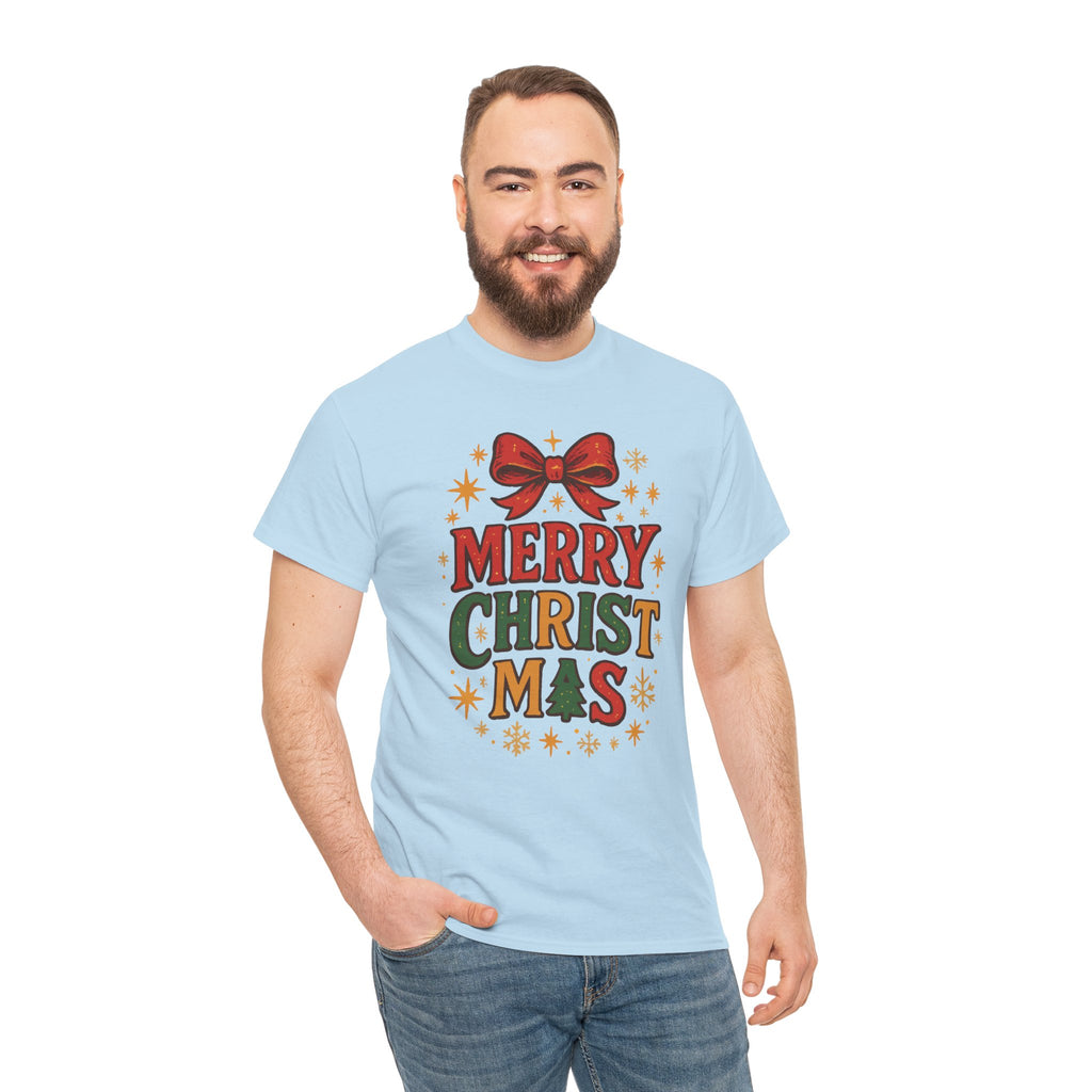 Merry Christmas Unisex Cotton Tee