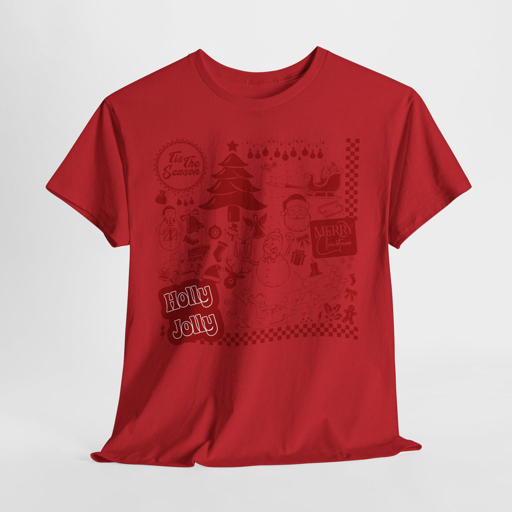 Christmas Festive Unisex Cotton T-shirt