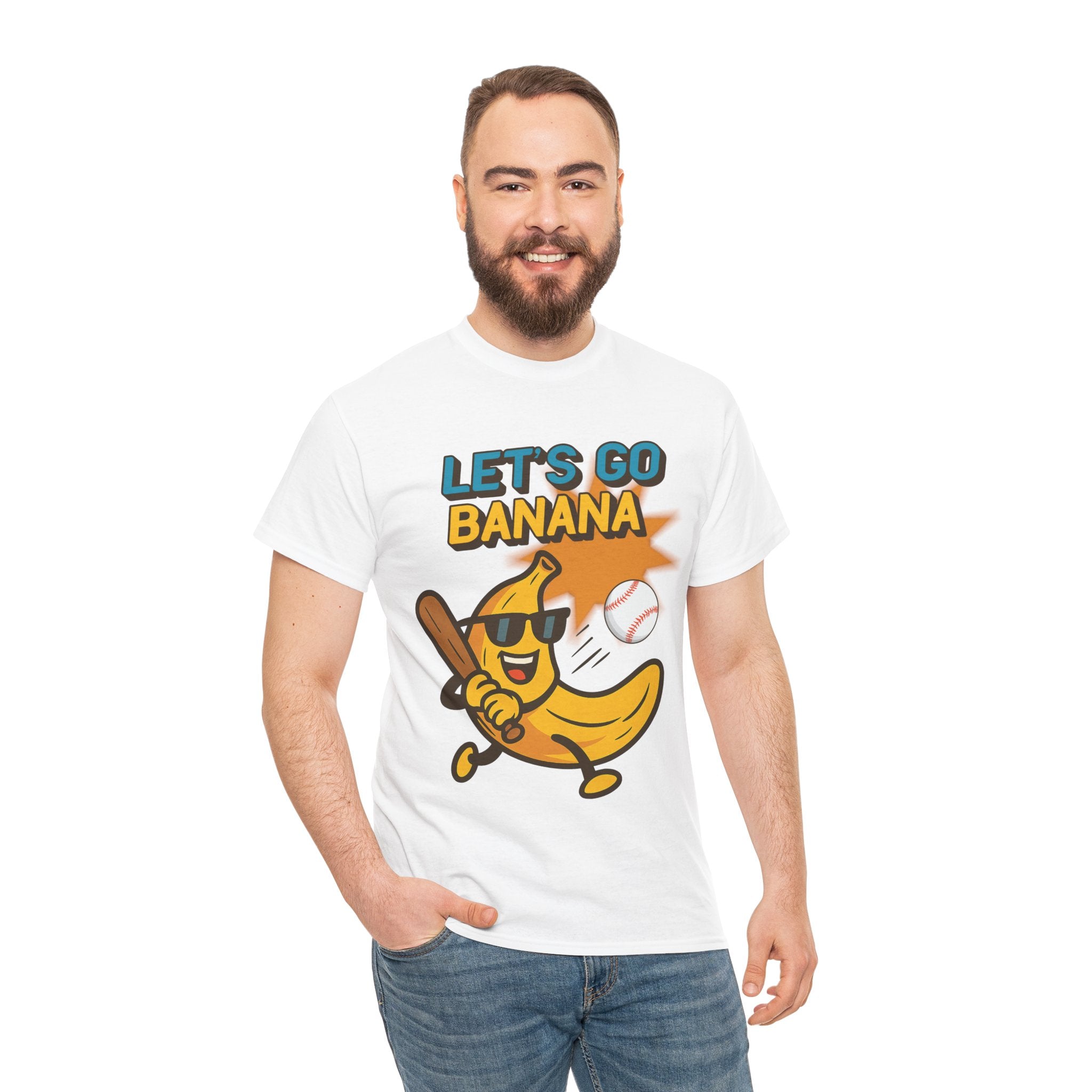 Baseball Banana Unisex Tee