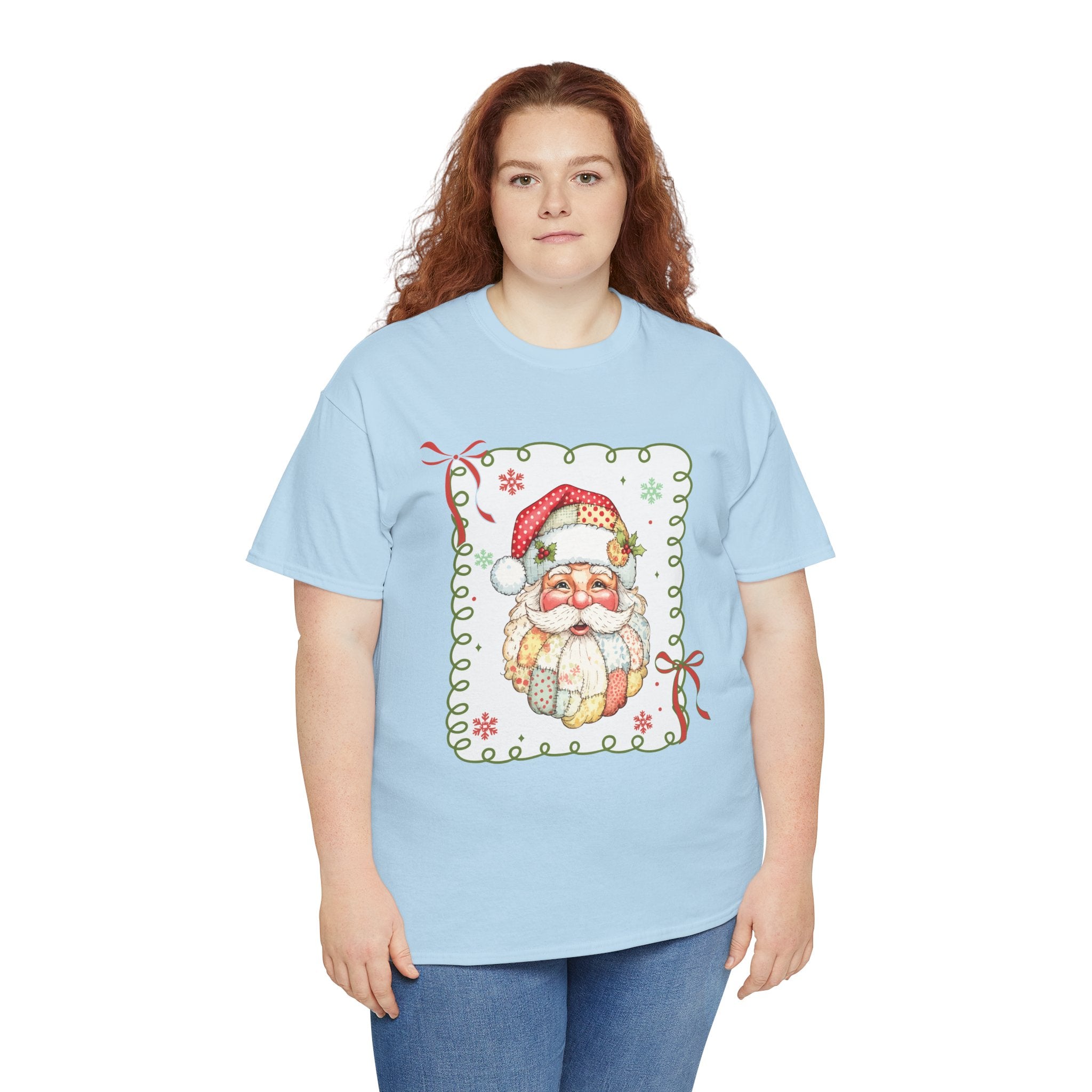 Santa Vintage Unisex Cotton Tee