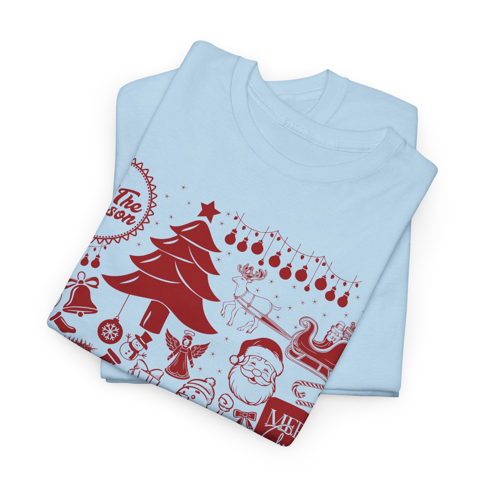 Christmas Festive Unisex Cotton T-shirt