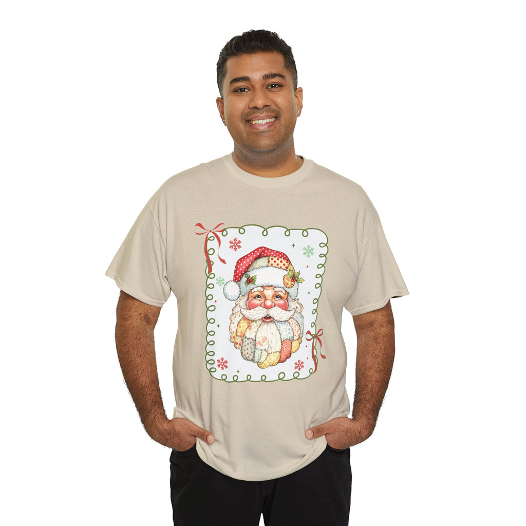 Santa Vintage Unisex Cotton Tee
