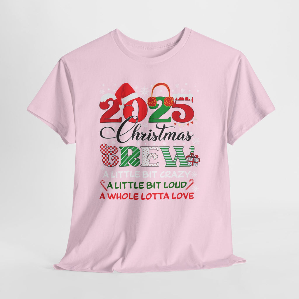 Christmas Crew 2025 Unisex Cotton Tee