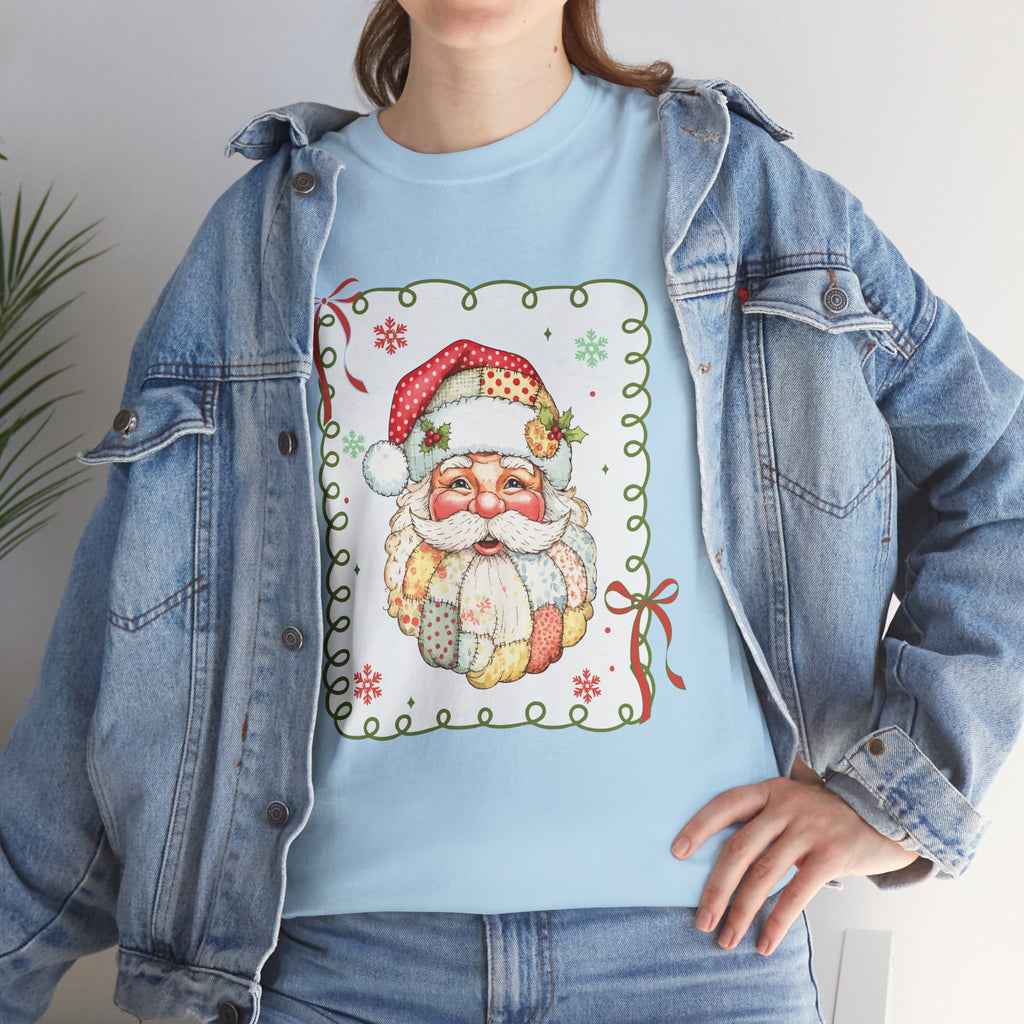 Santa Vintage Unisex Cotton Tee