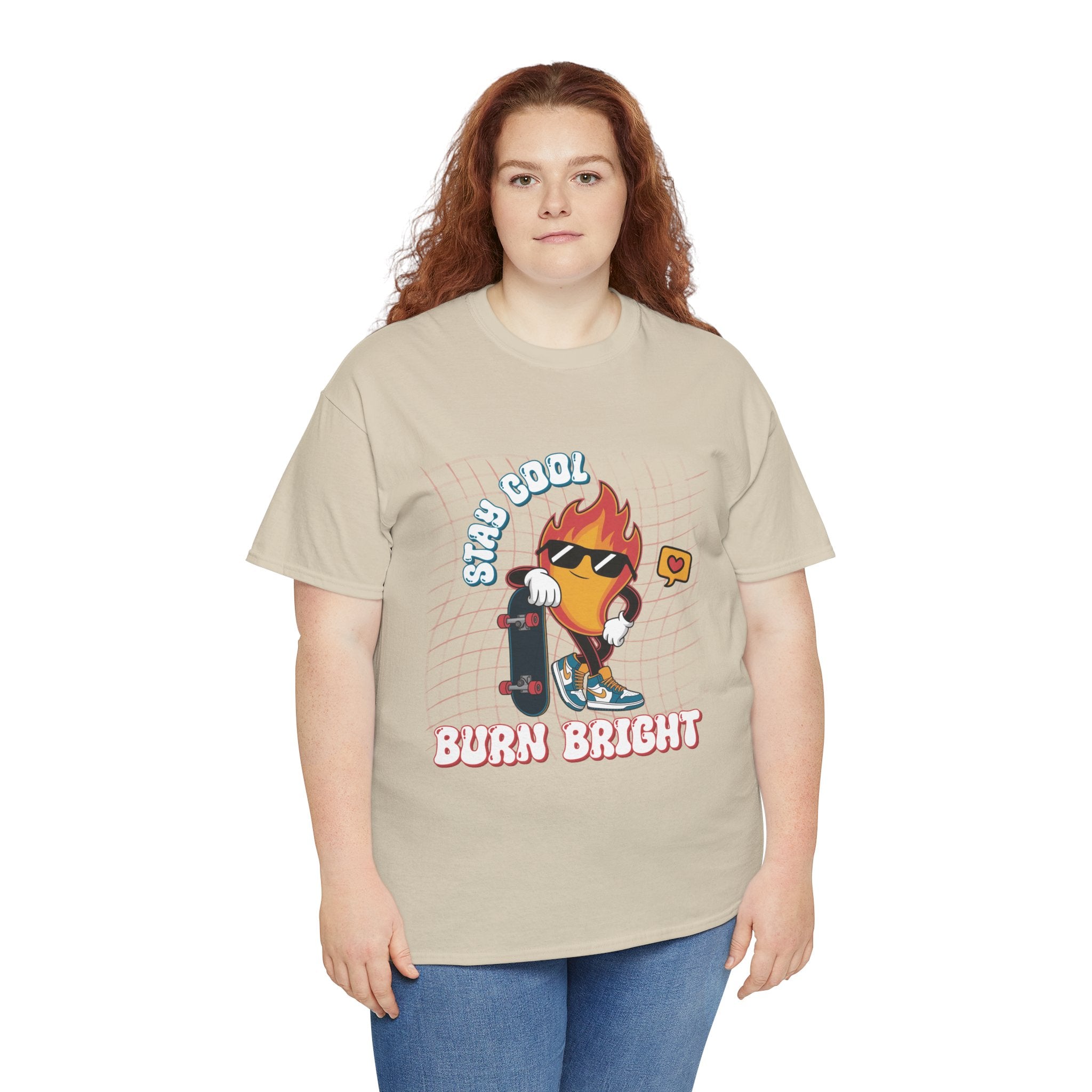 Stay Cool Burn Bright Unisex Tee