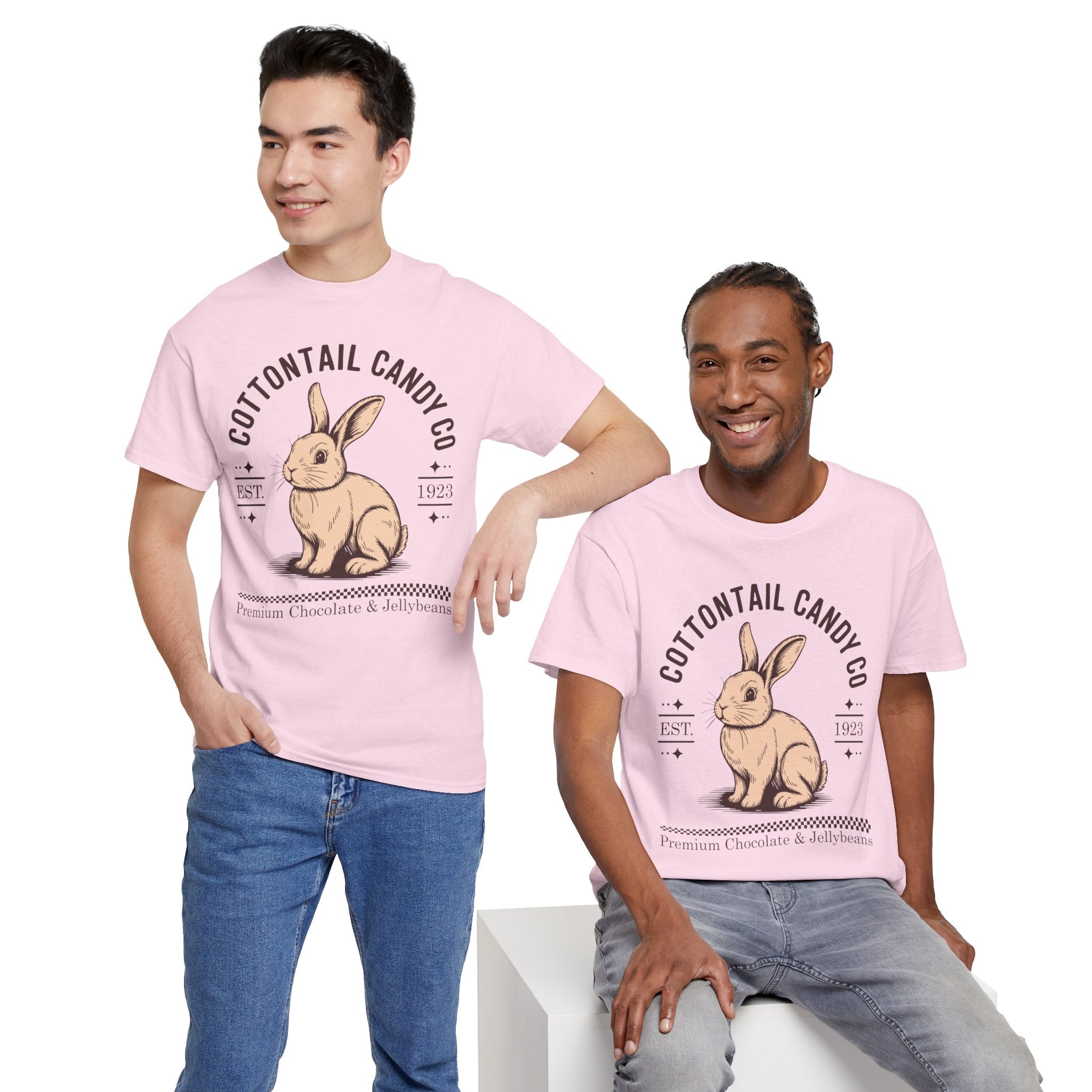Cottontail Candy Co. Vintage Bunny Unisex Cotton Tee
