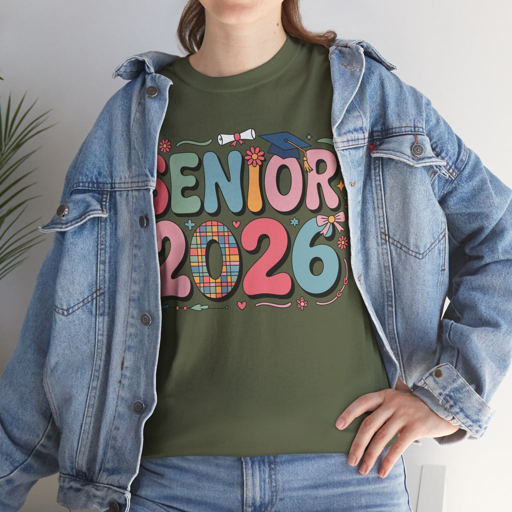 Senior Class of 2026 Unisex Cotton Tee