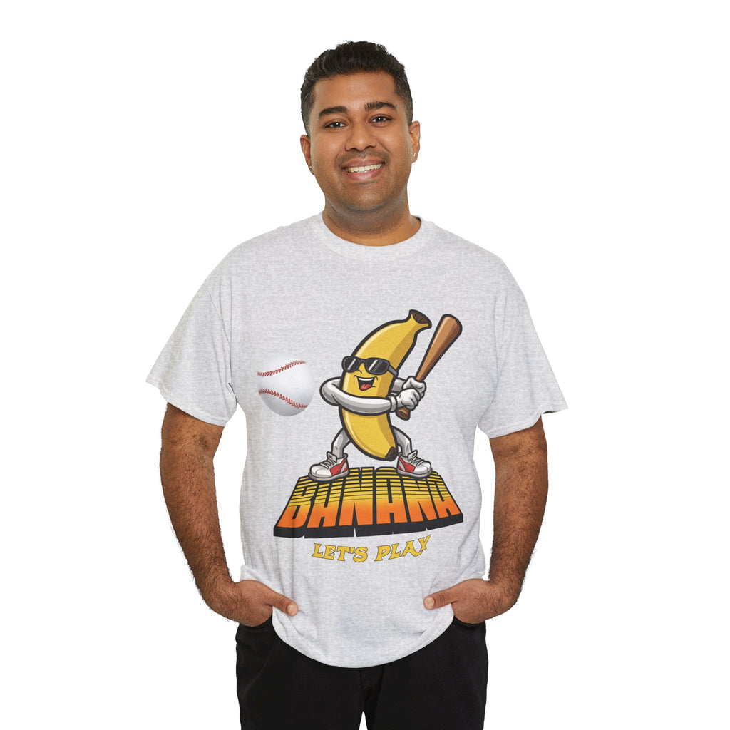 Banana Playing Baseball Tee