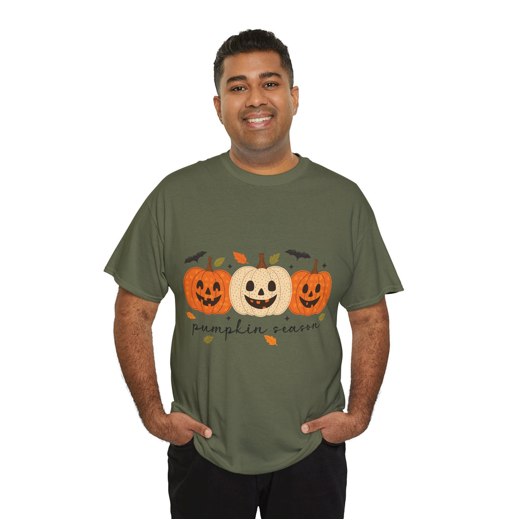Pumpkin Season Unisex Cotton Tee