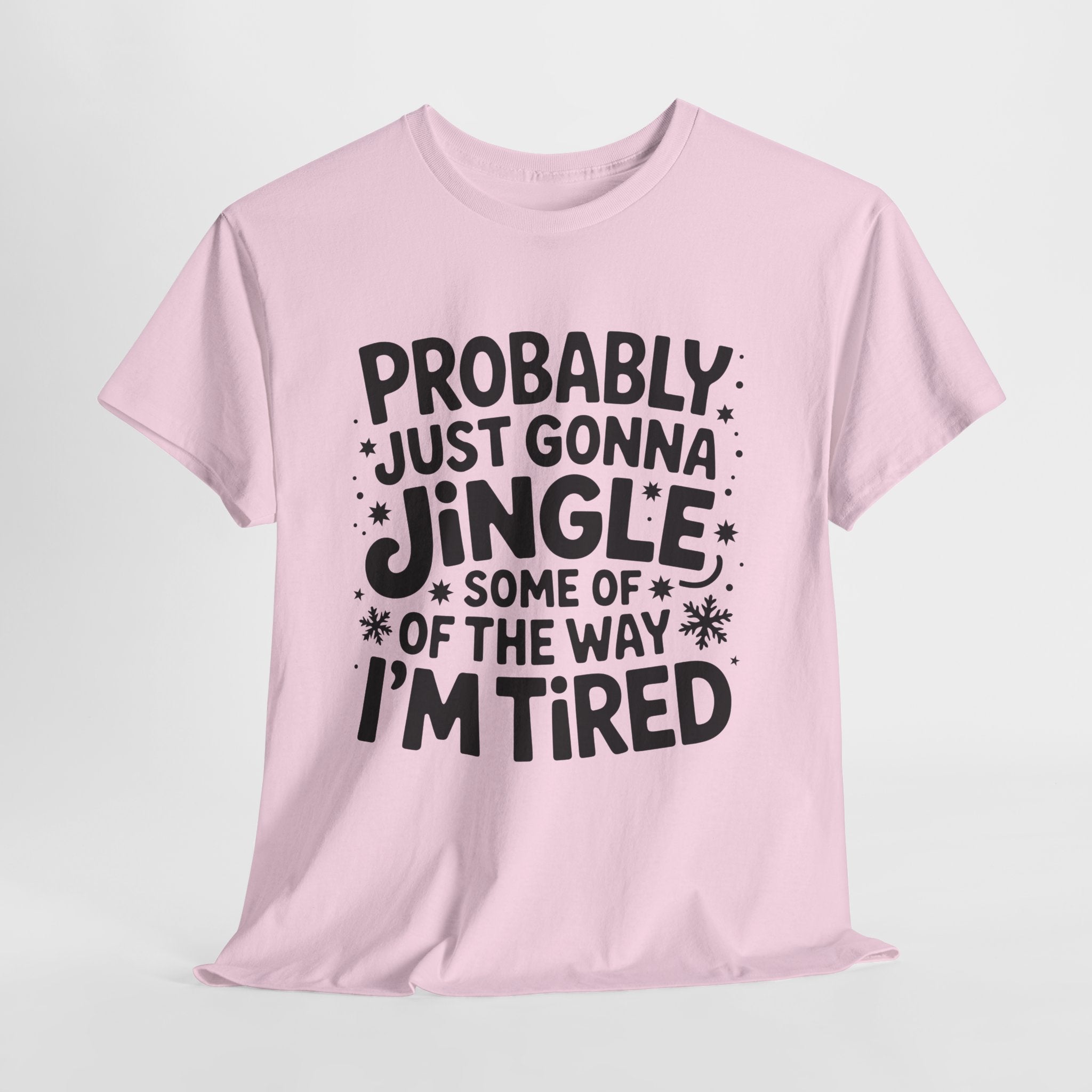 Black & White Minimalist Script Yes, I'm Always Cold Unisex Cotton Tee