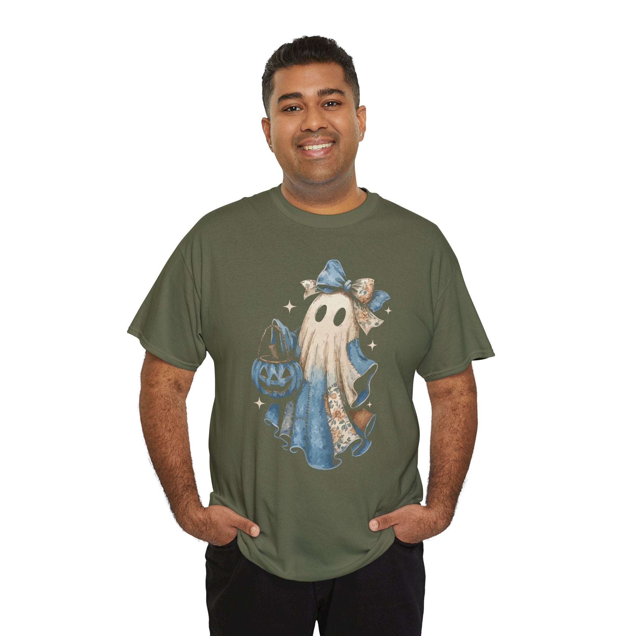 Ghost Halloween Unisex Cotton Tee