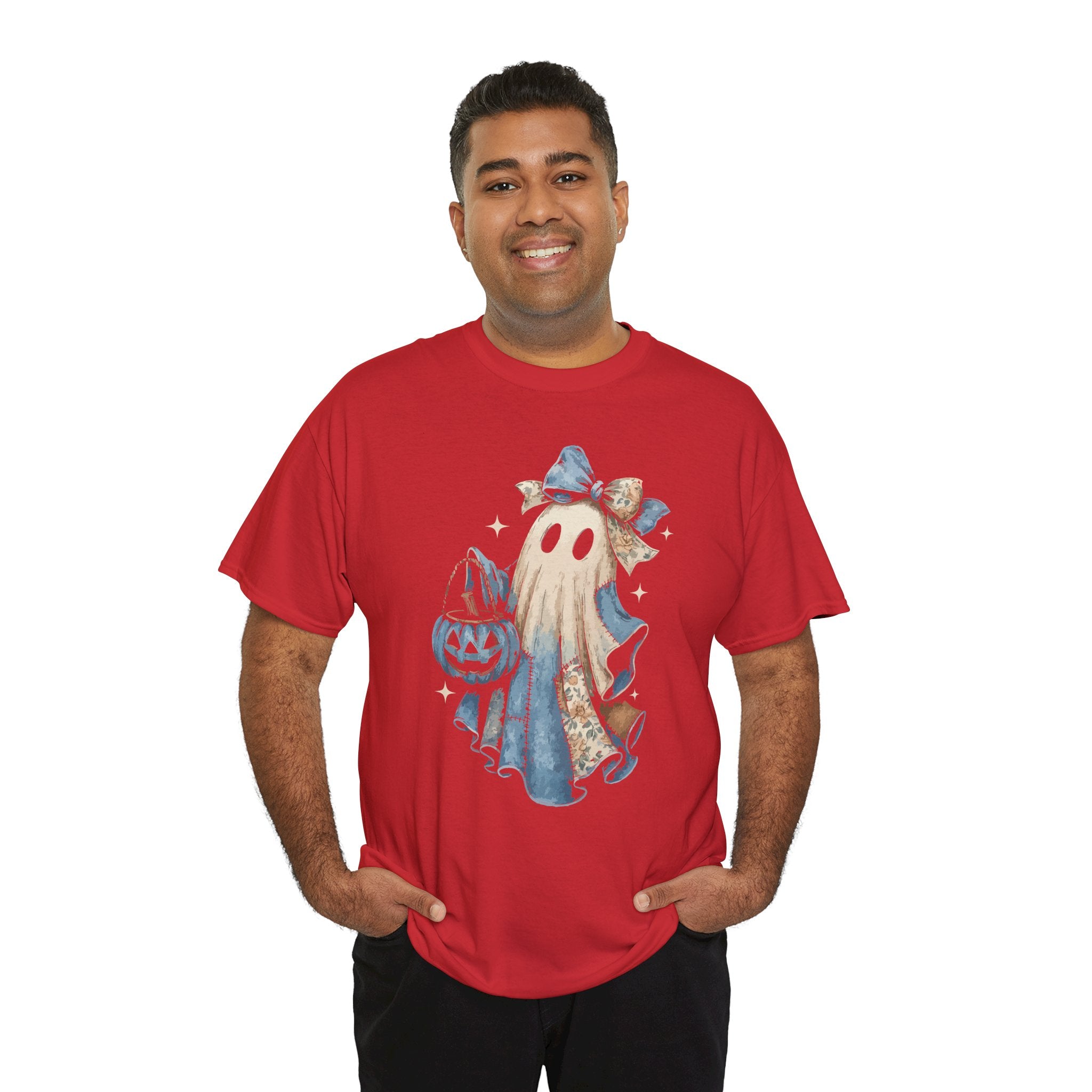 Ghost Halloween Unisex Cotton Tee