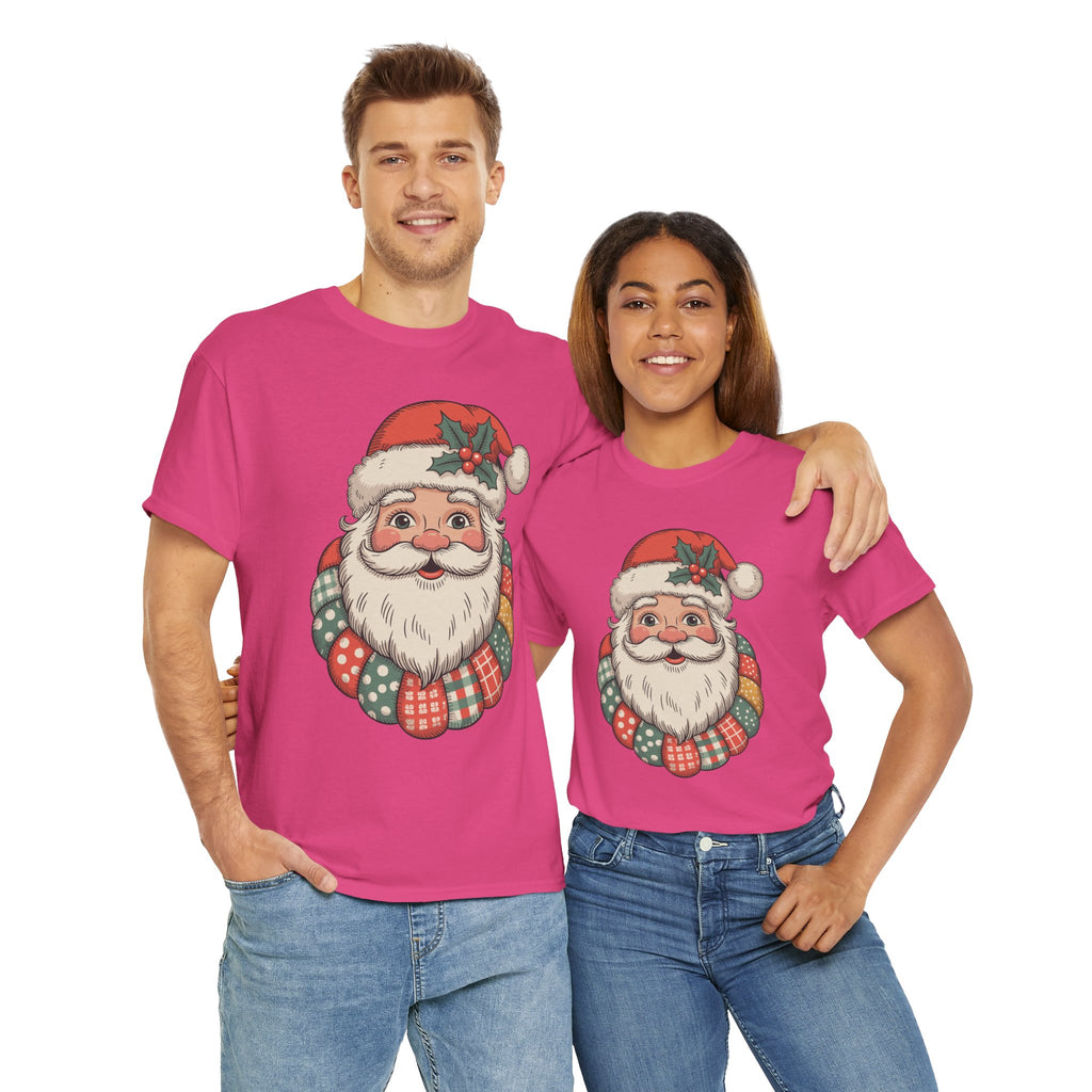 Vintage Santa Unisex Cotton Tee