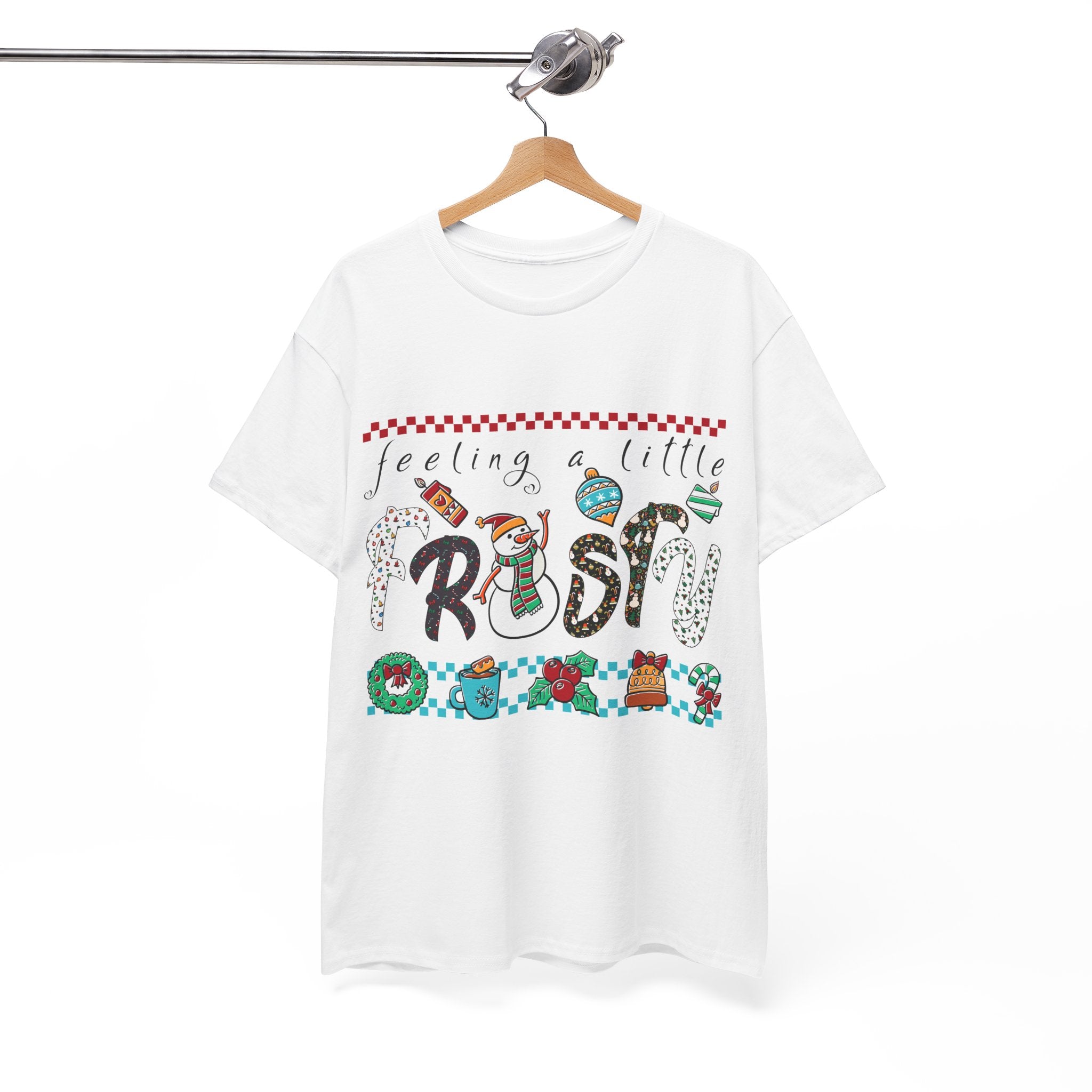 Christmas Frosty Unisex Cotton Tee