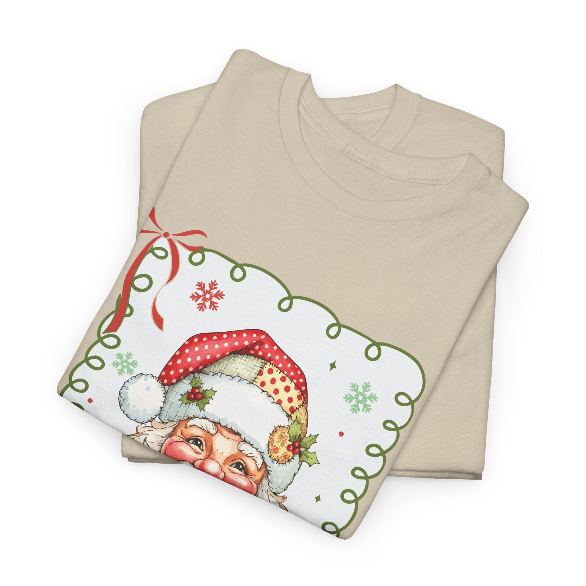 Santa Vintage Unisex Cotton Tee