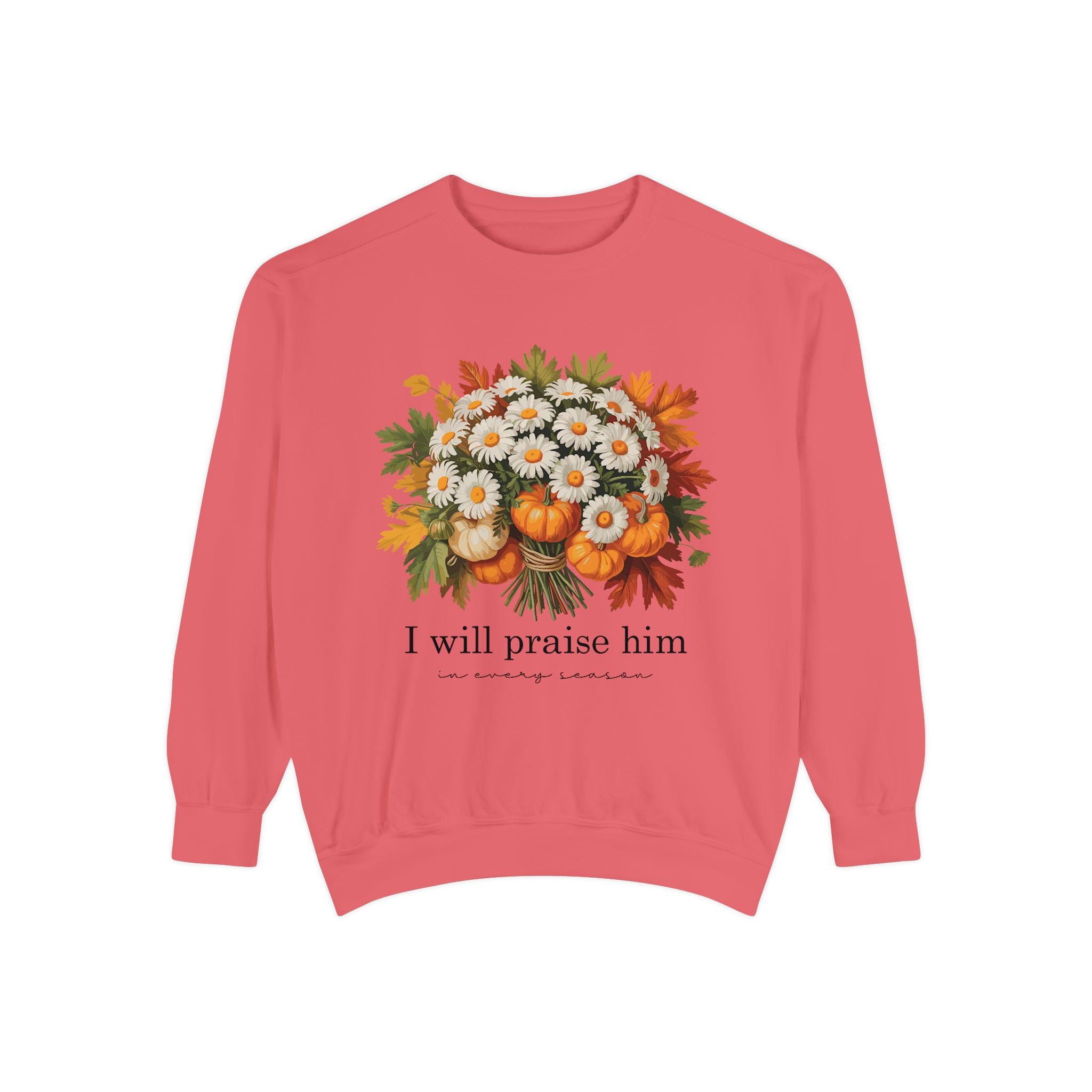 Praise Him Floral Sweatshirt- Unisex