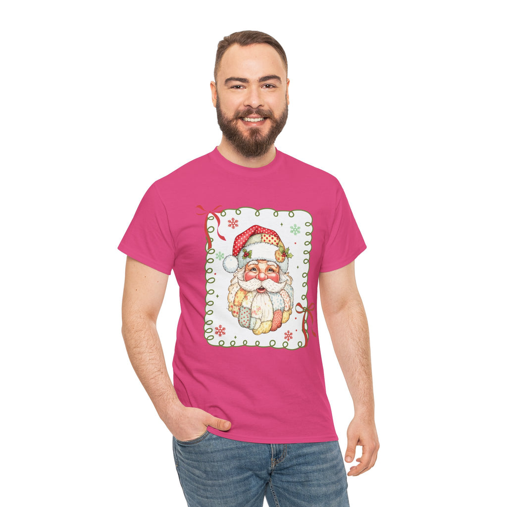 Santa Vintage Unisex Cotton Tee