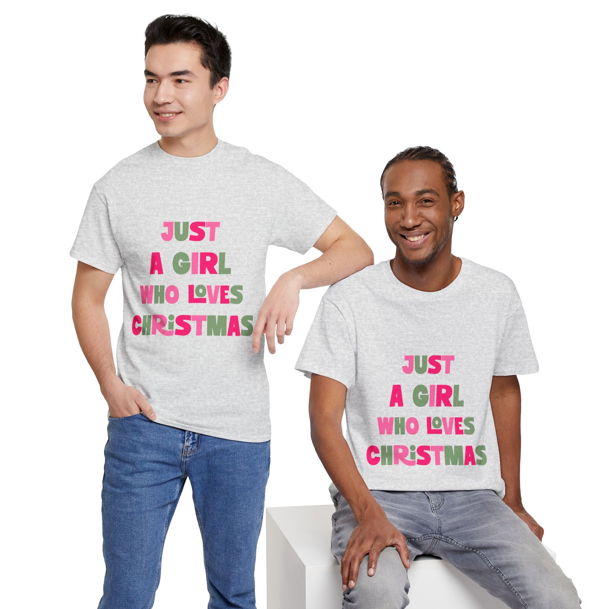 Christmas Text Unisex Cotton Tee